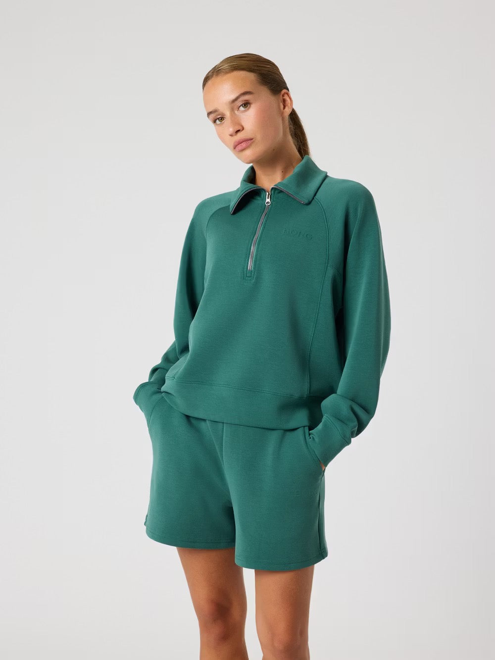 Studio Soft Half Zip Sweatshirt