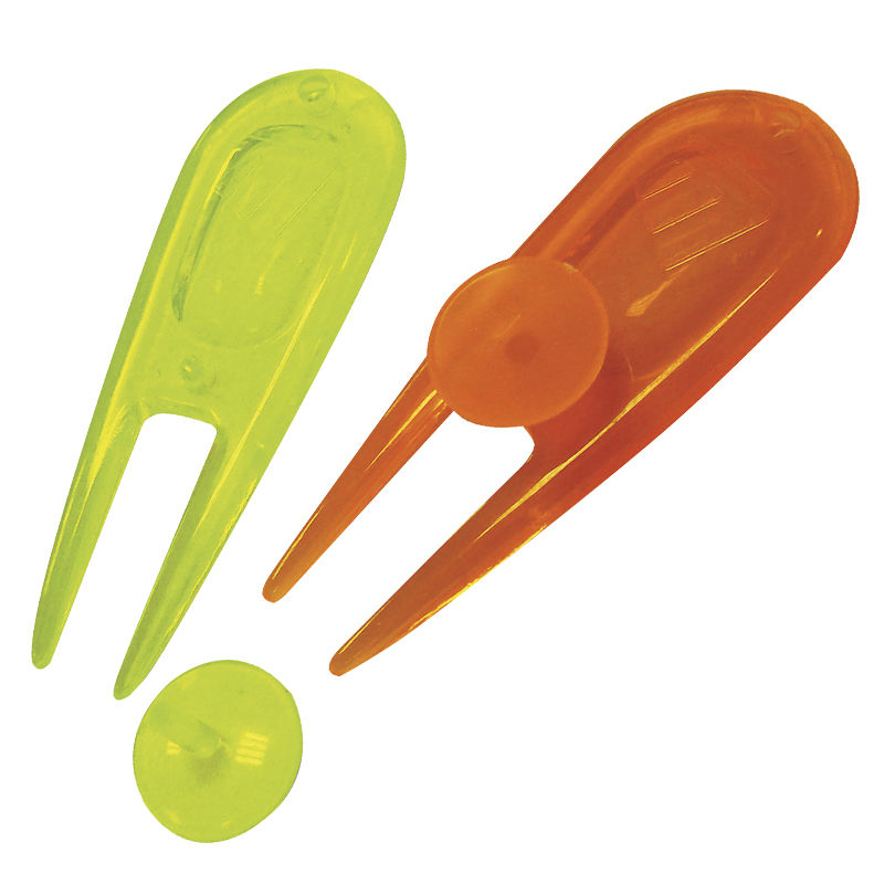 Neon PitchFork & Ball Markers X 2