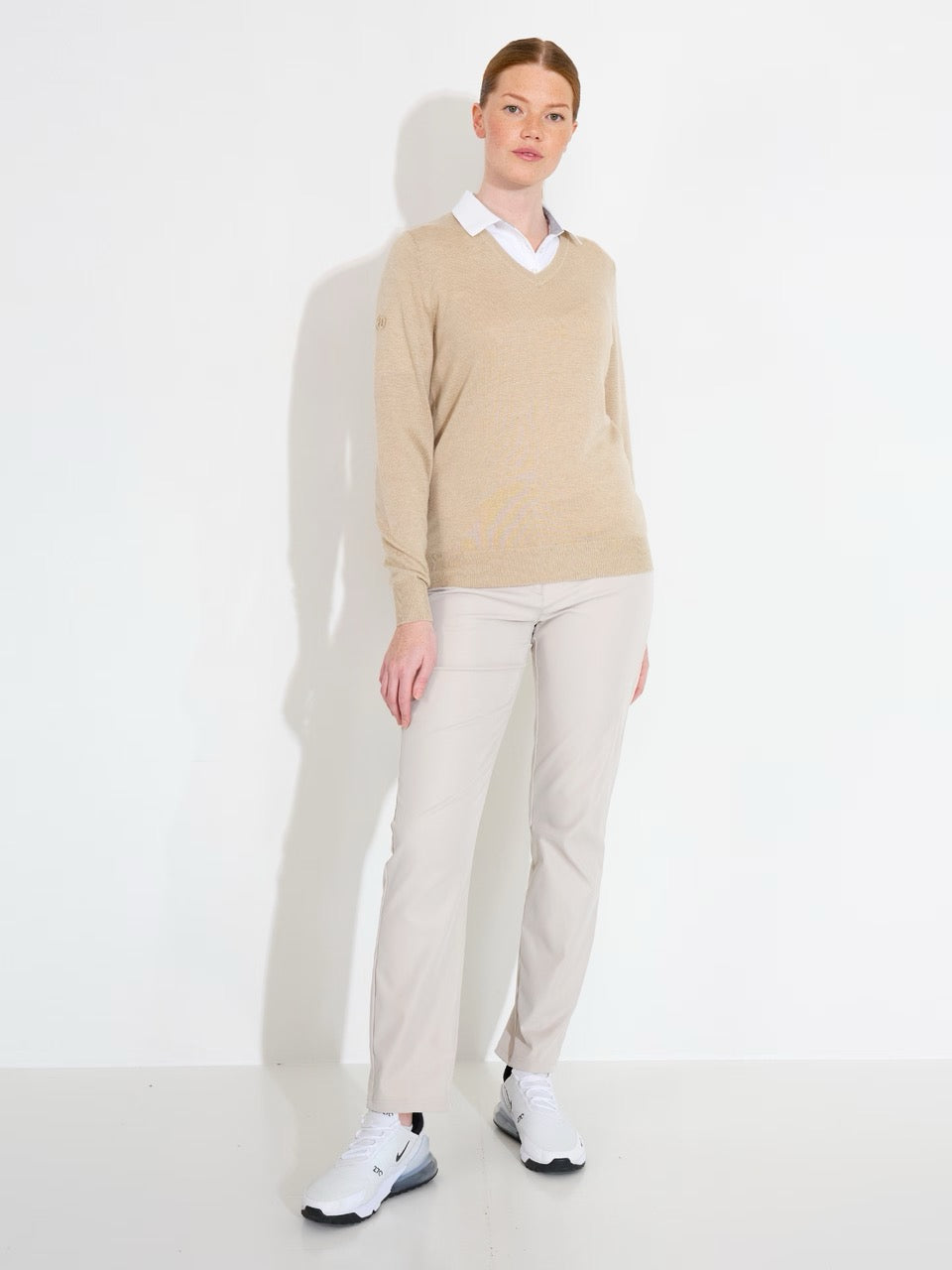 Liffin V-Neck Pullover Naisten Neule
