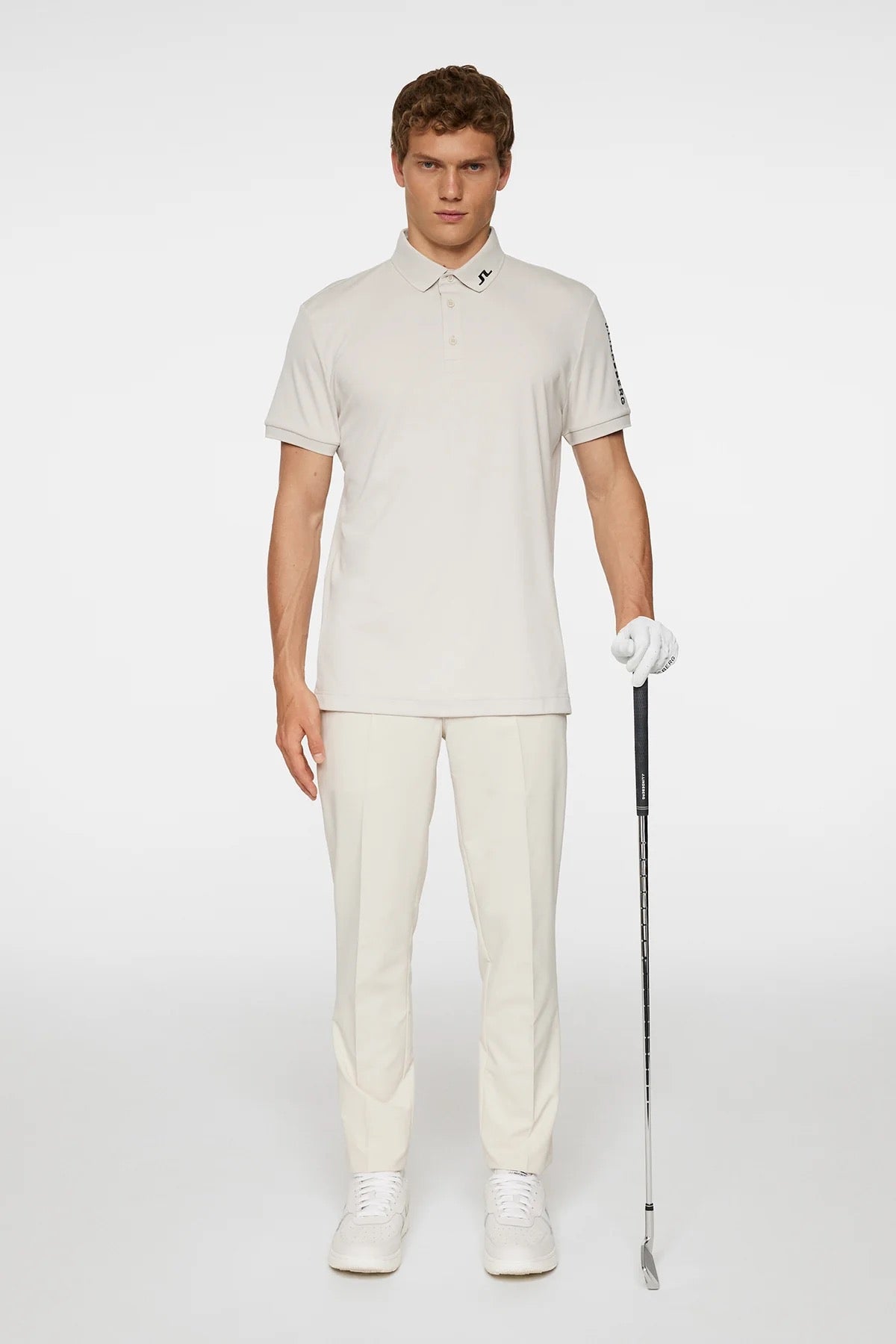 Tour Tech Regular Fit Polo Moon Beam