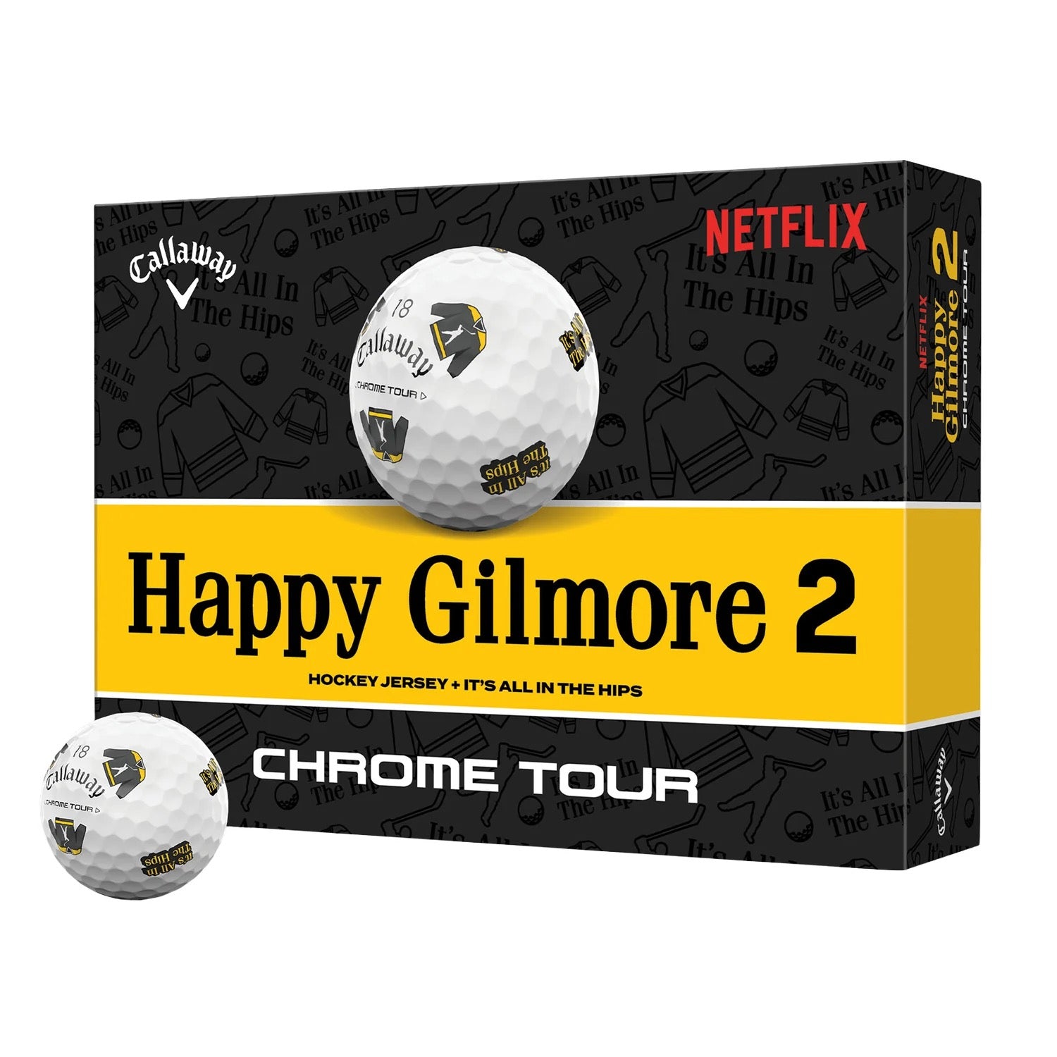 Happy Gilmore Chrome Tour -25 Pallotusina