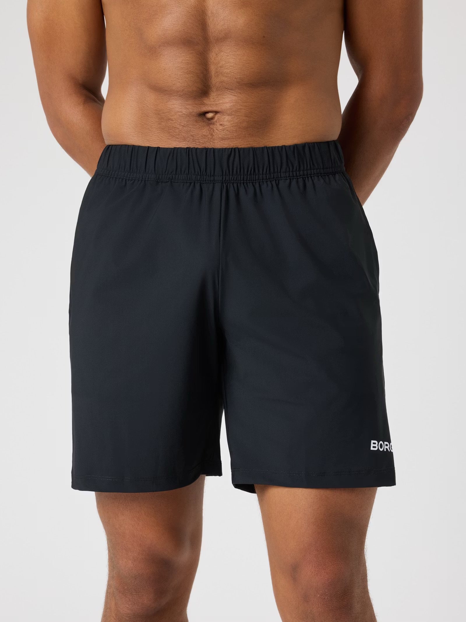 Golf Sports Shorts 8" Musta