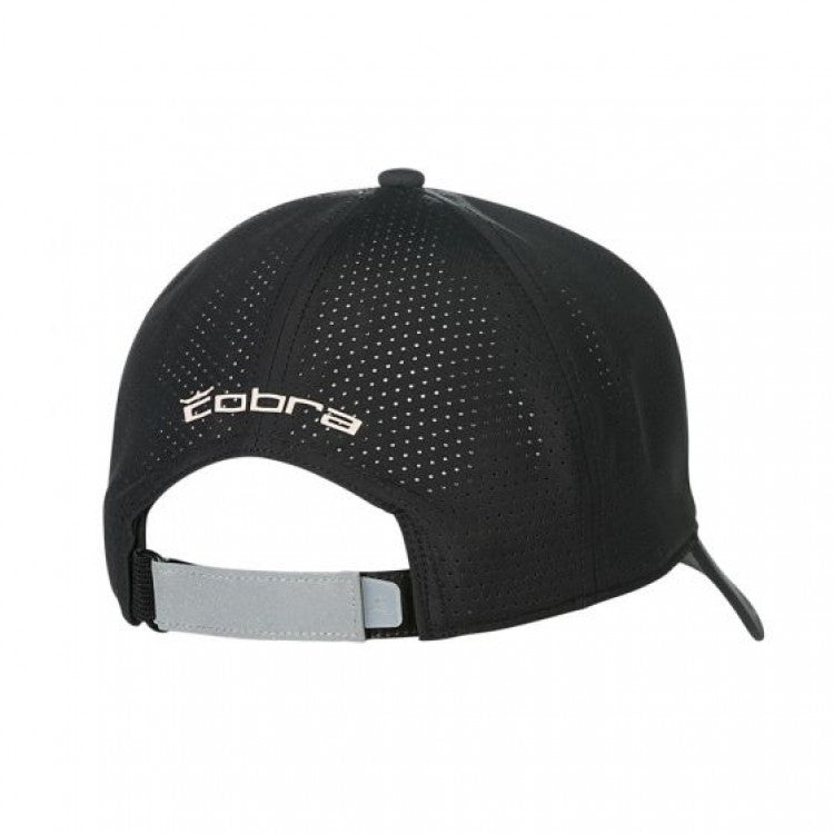 Naisten Crown Adjustable Lippalakki Musta
