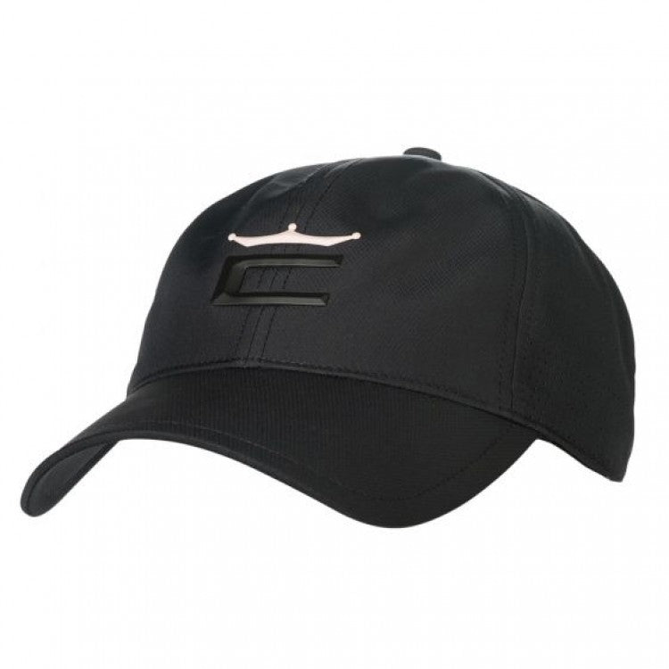 Naisten Crown Adjustable Lippalakki Musta