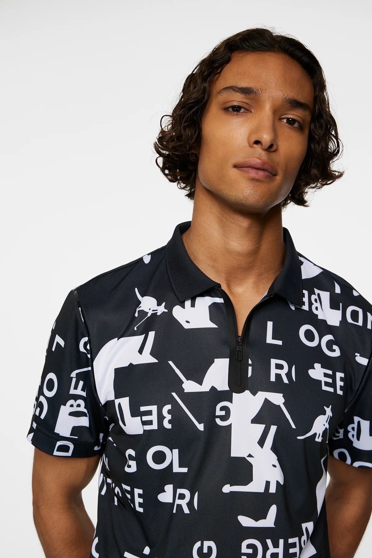 Miro Print Polo | JL X Kangol