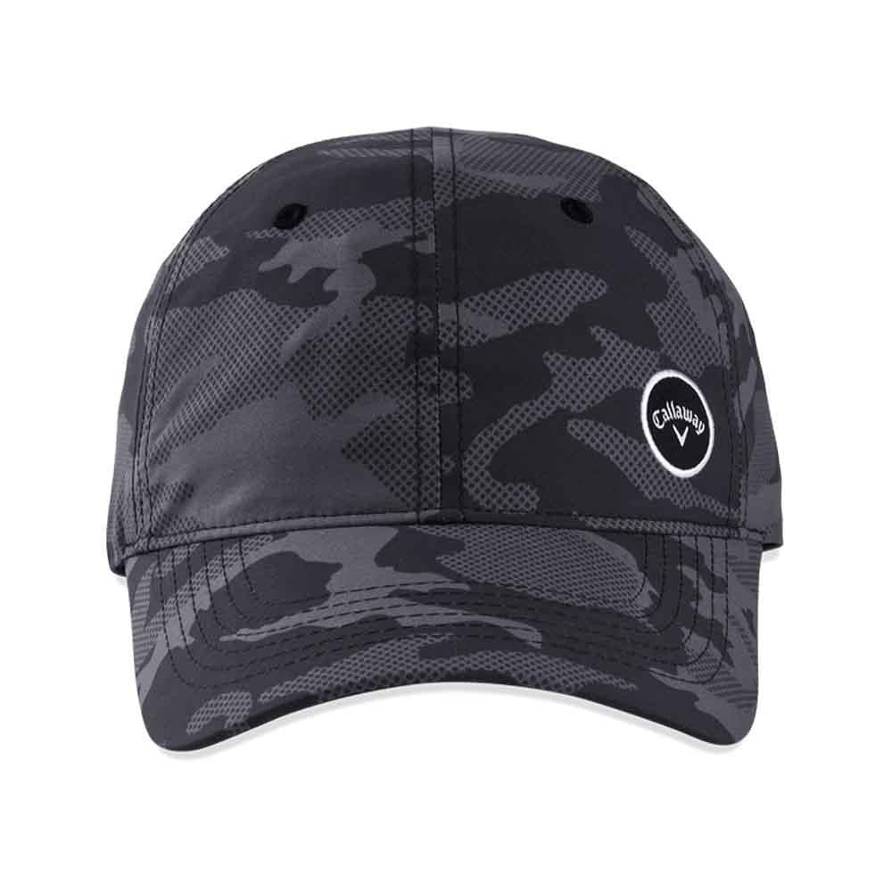 Naisten High Tail Lippalakki Musta Camo