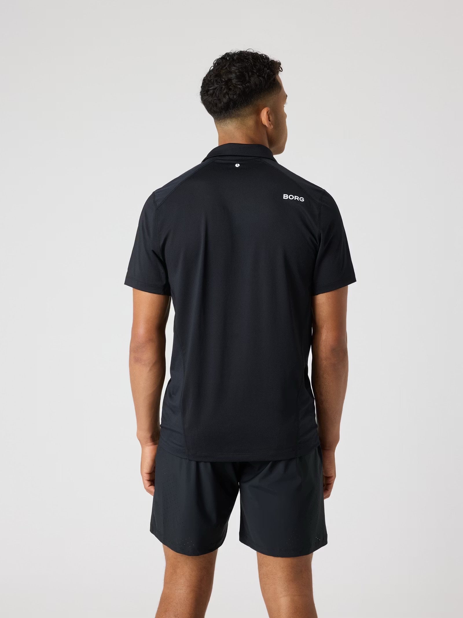 Borg Golf Polo Musta