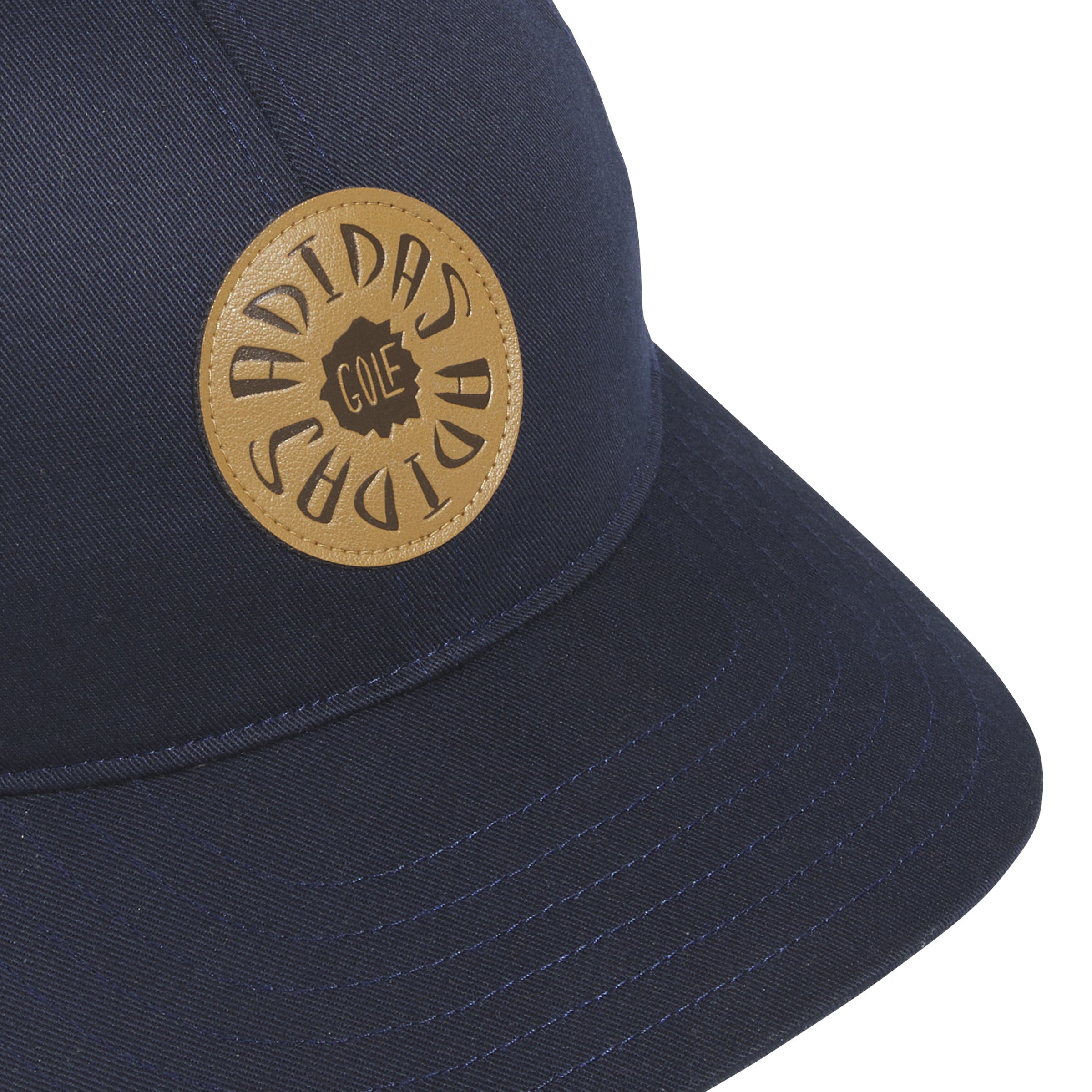 Novelty Leather Patch Naisten Lippalakki Navy
