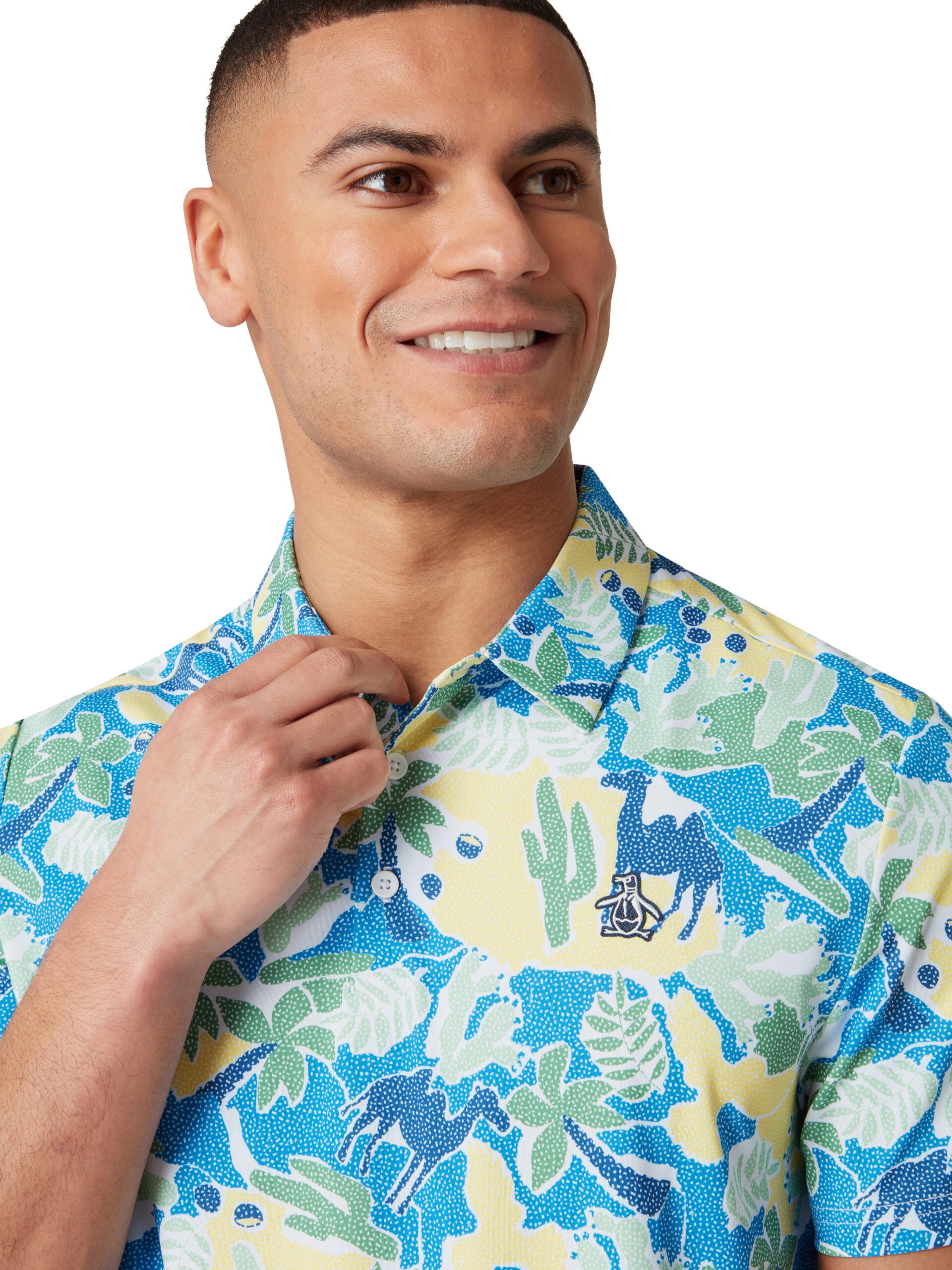 Ibiza Earl Print Polo