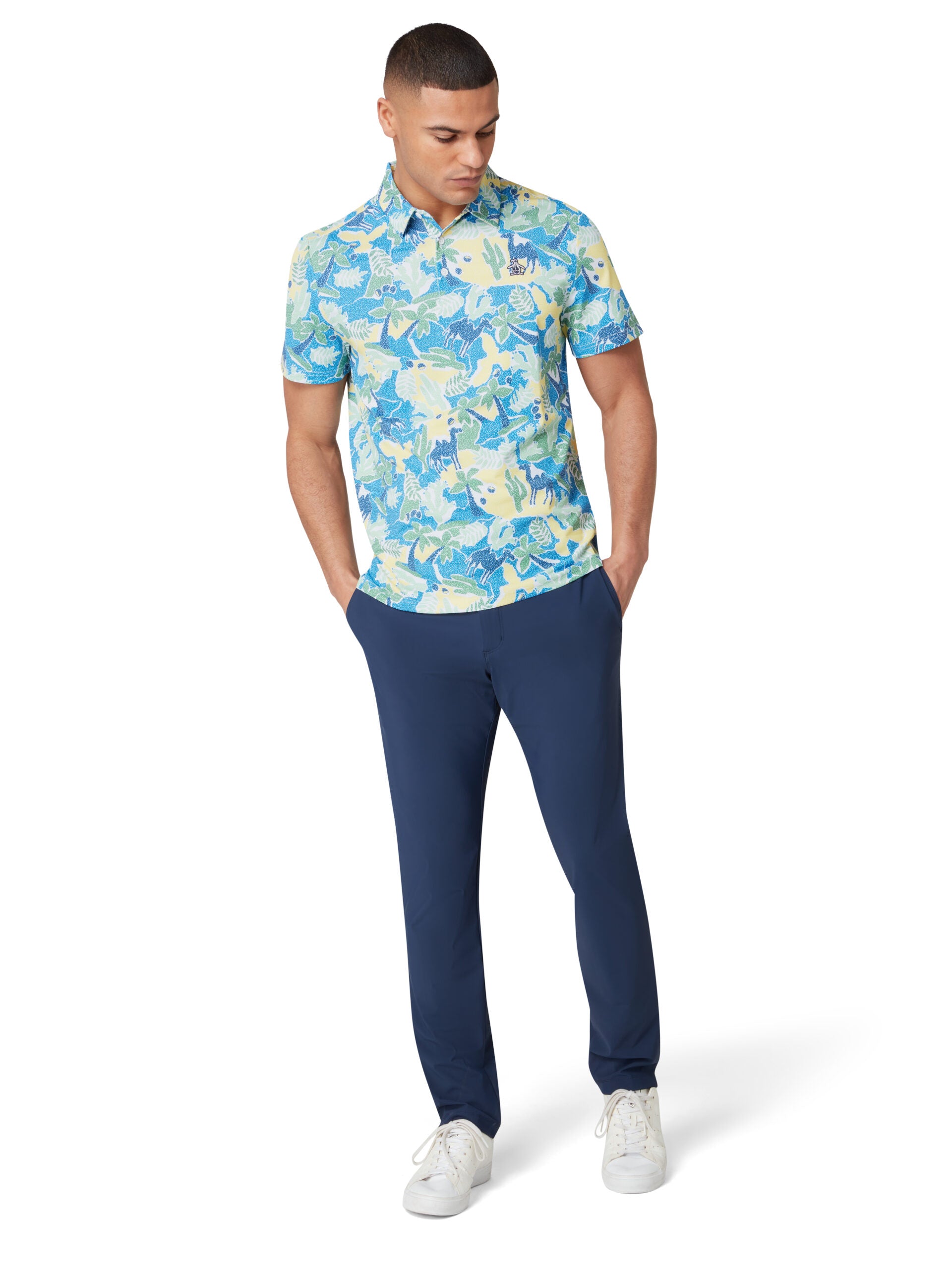 Ibiza Earl Print Polo