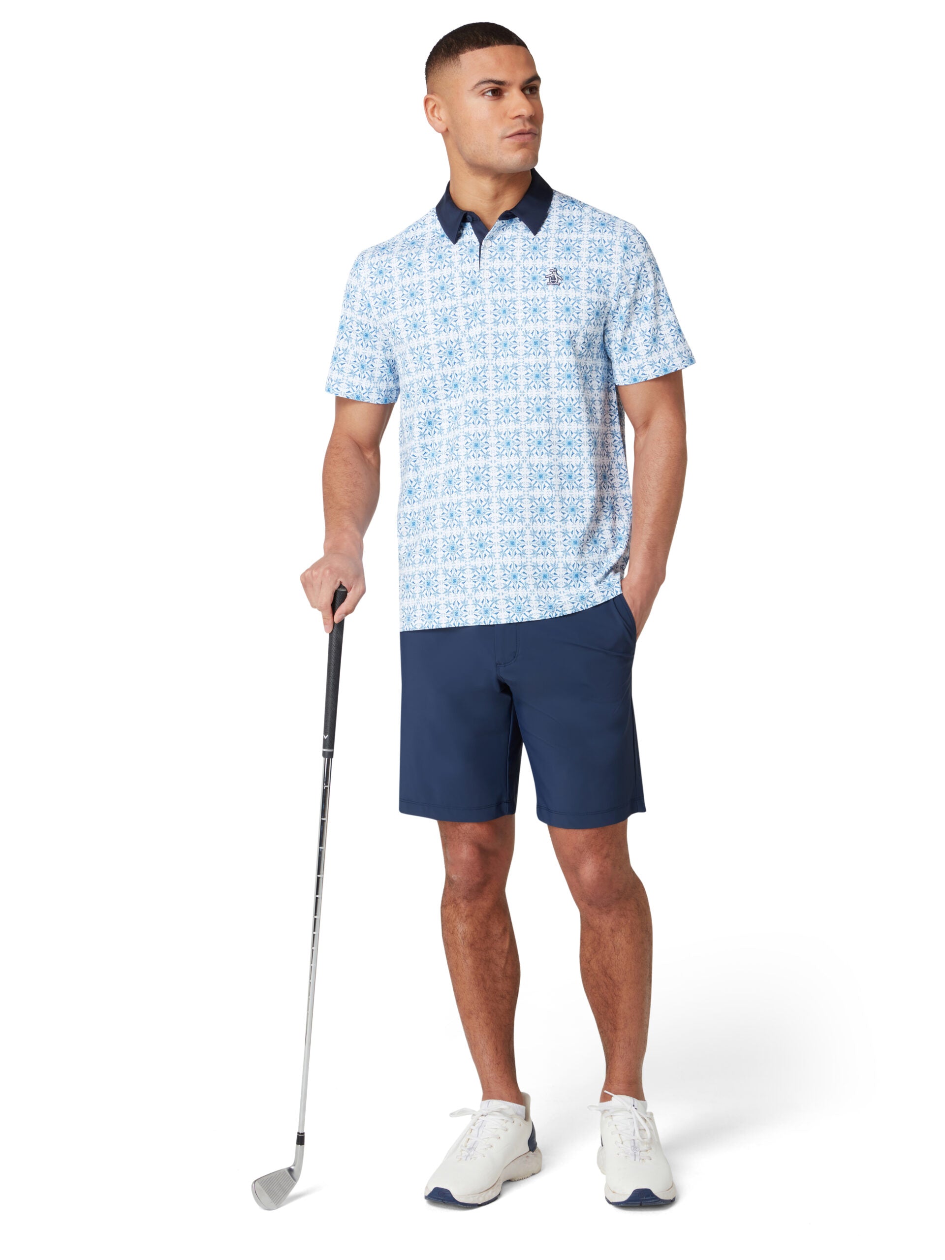 Pete’s Cocktail Windowpane Polo