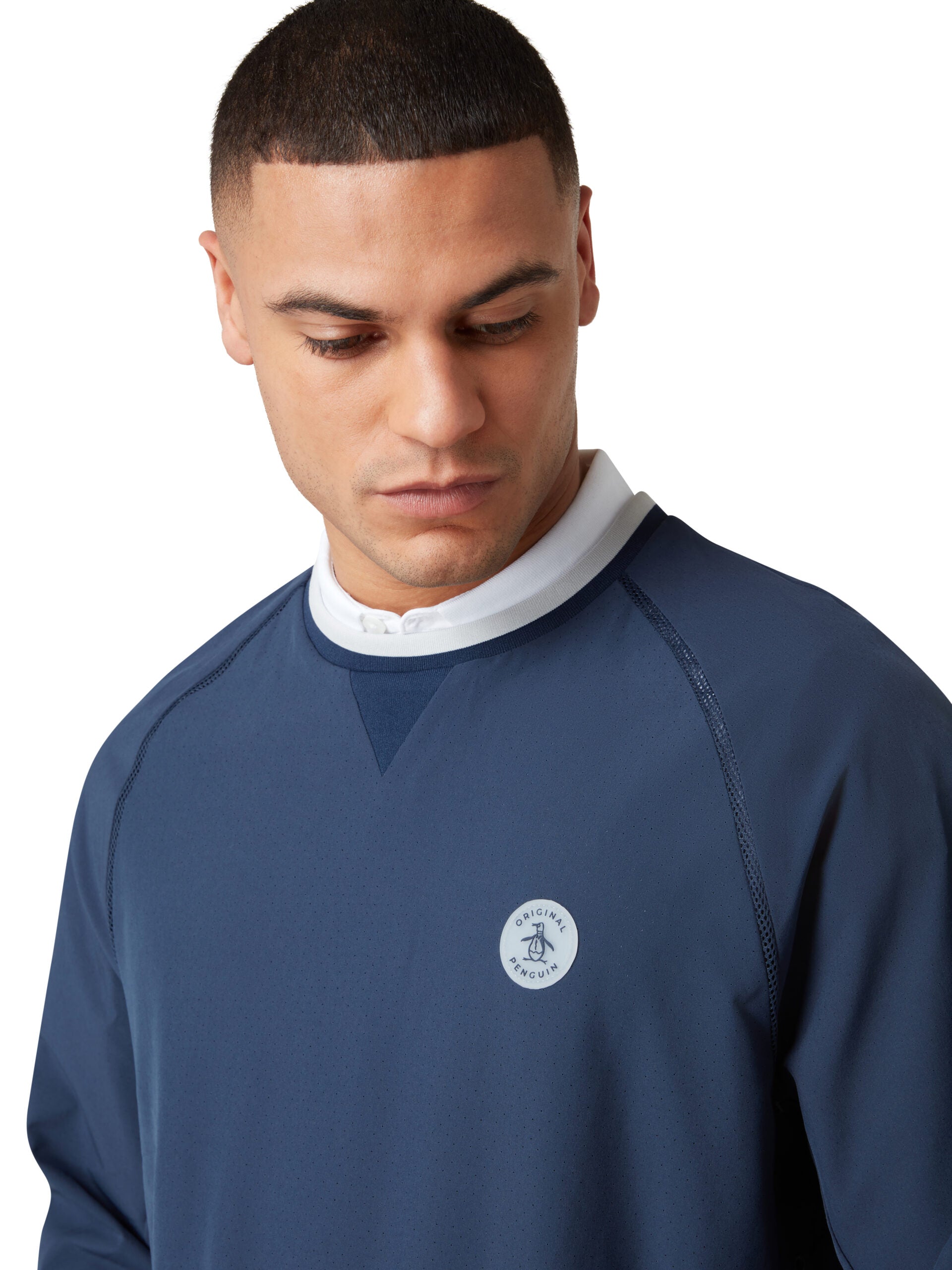 Lightweight Ventilated Crew Neck Jacket