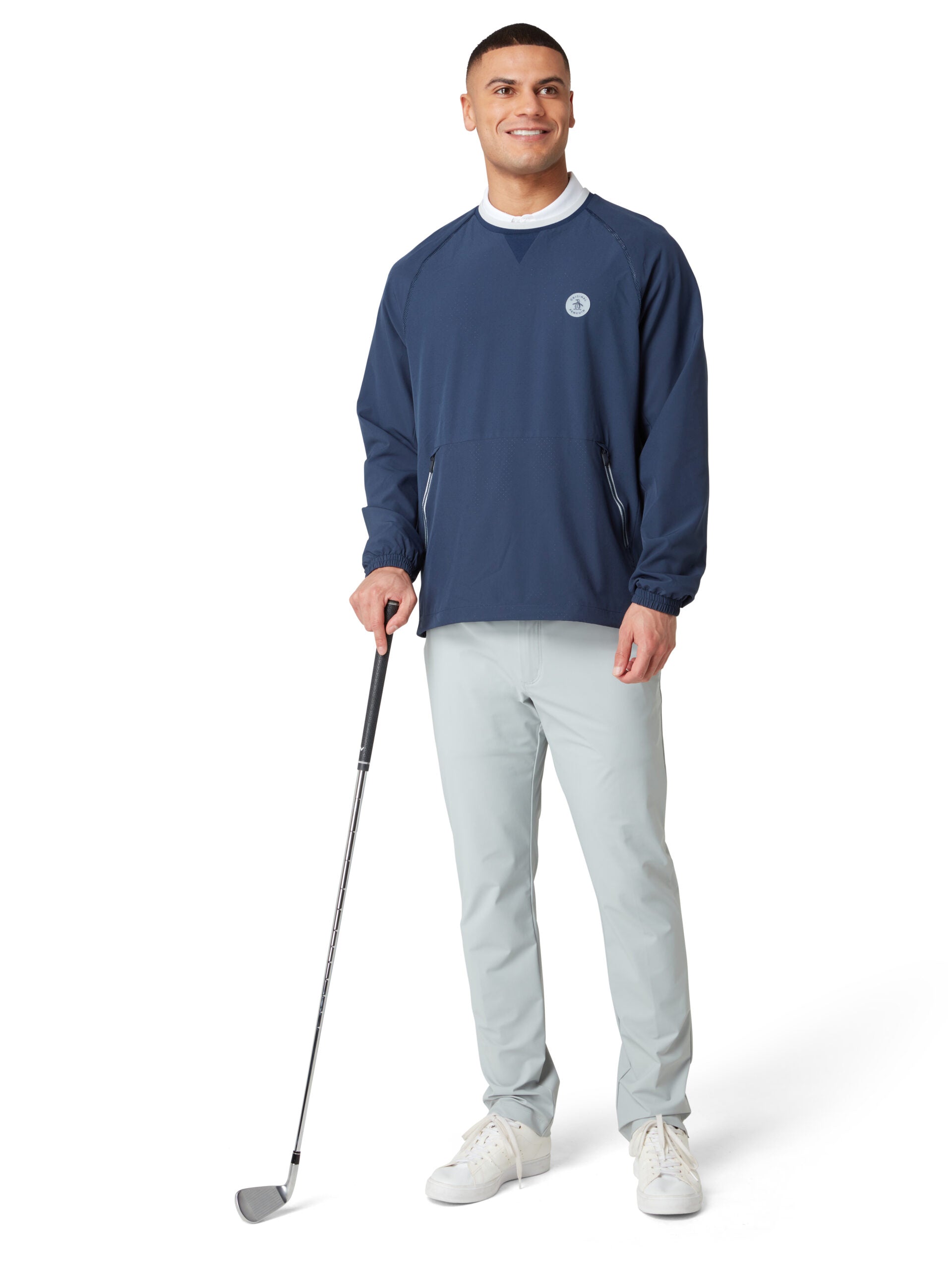 Lightweight Ventilated Crew Neck Jacket