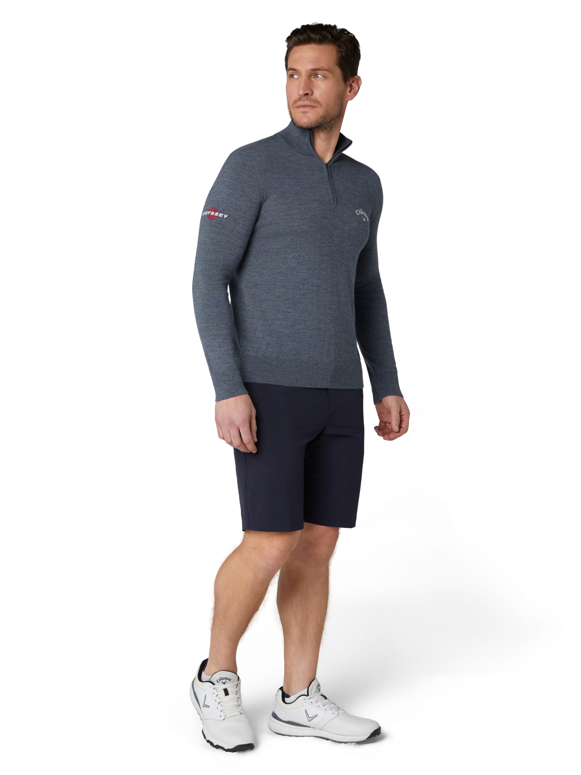 1/4 Blended Merino Odyssey Sweater