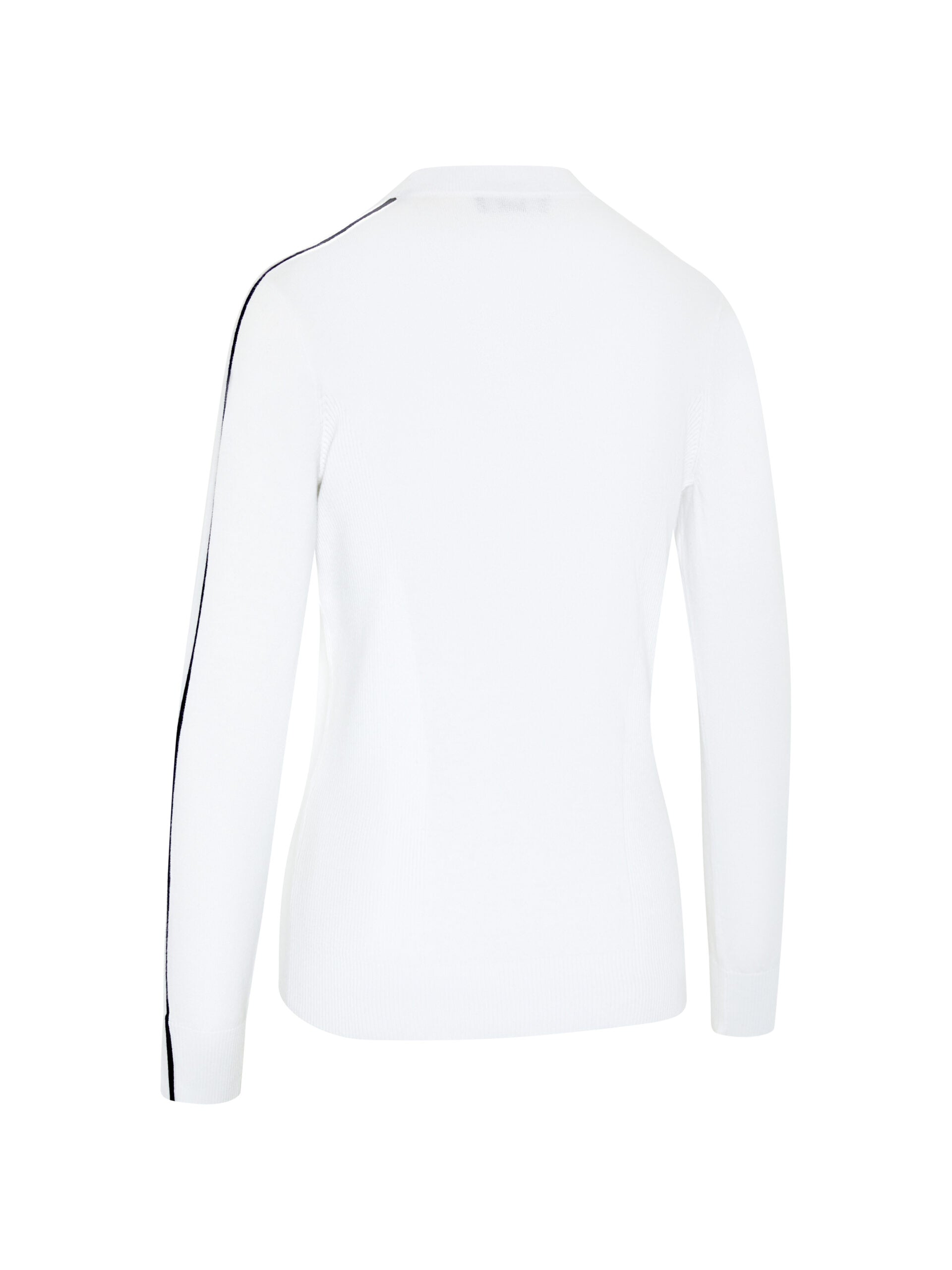 Striped Mock Neck