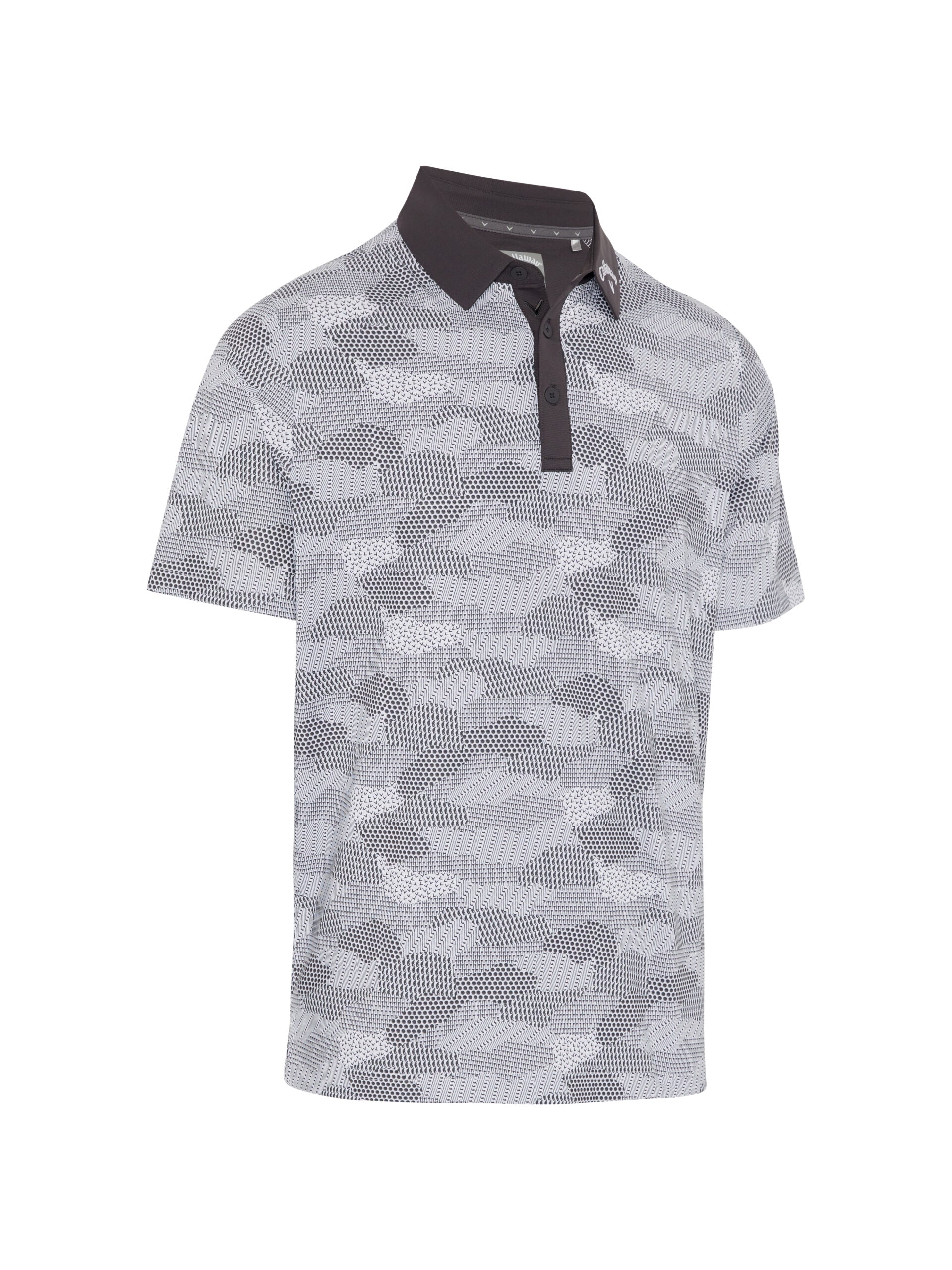 Golf Cluster Print Golf Polo