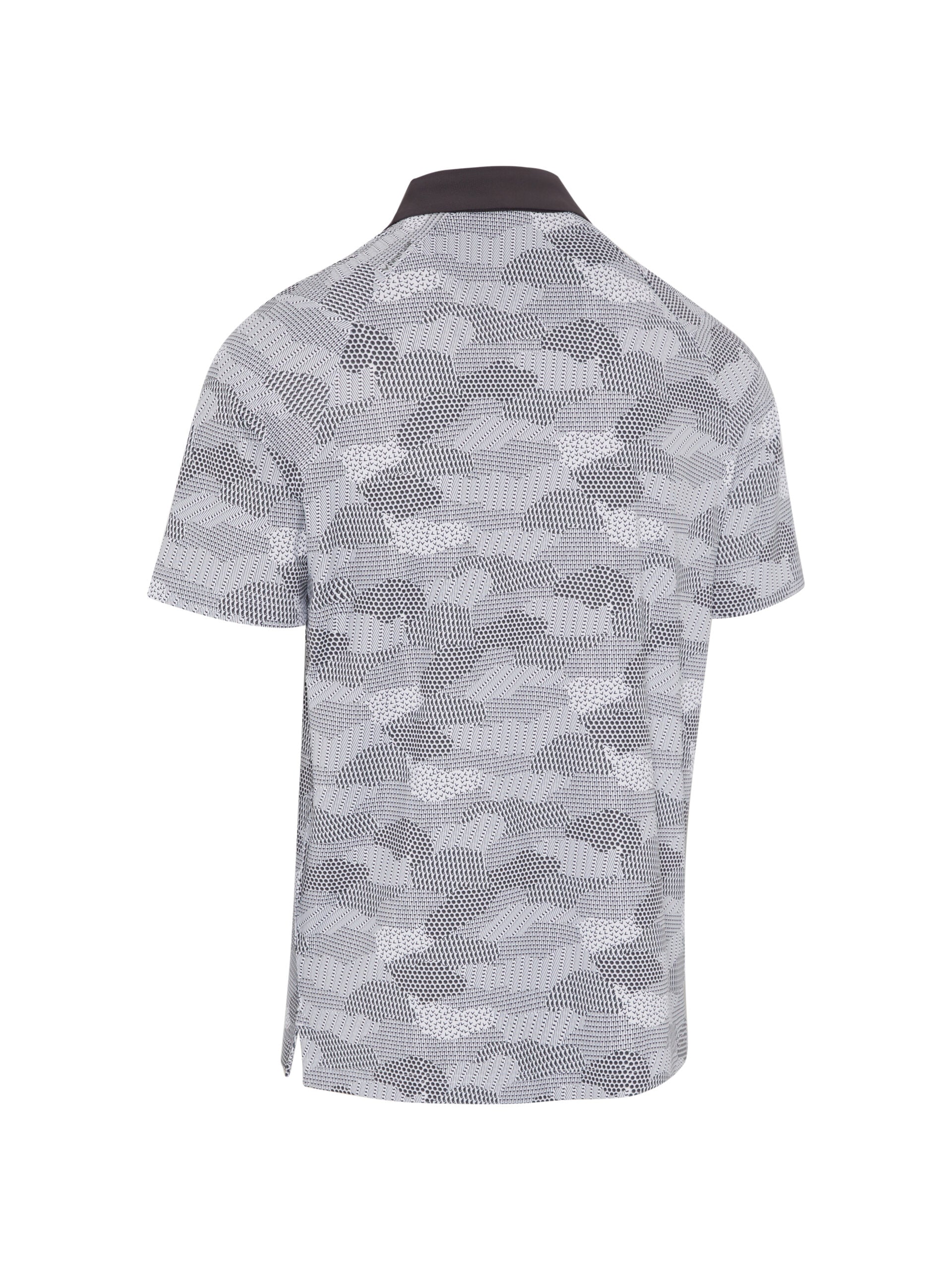 Golf Cluster Print Golf Polo