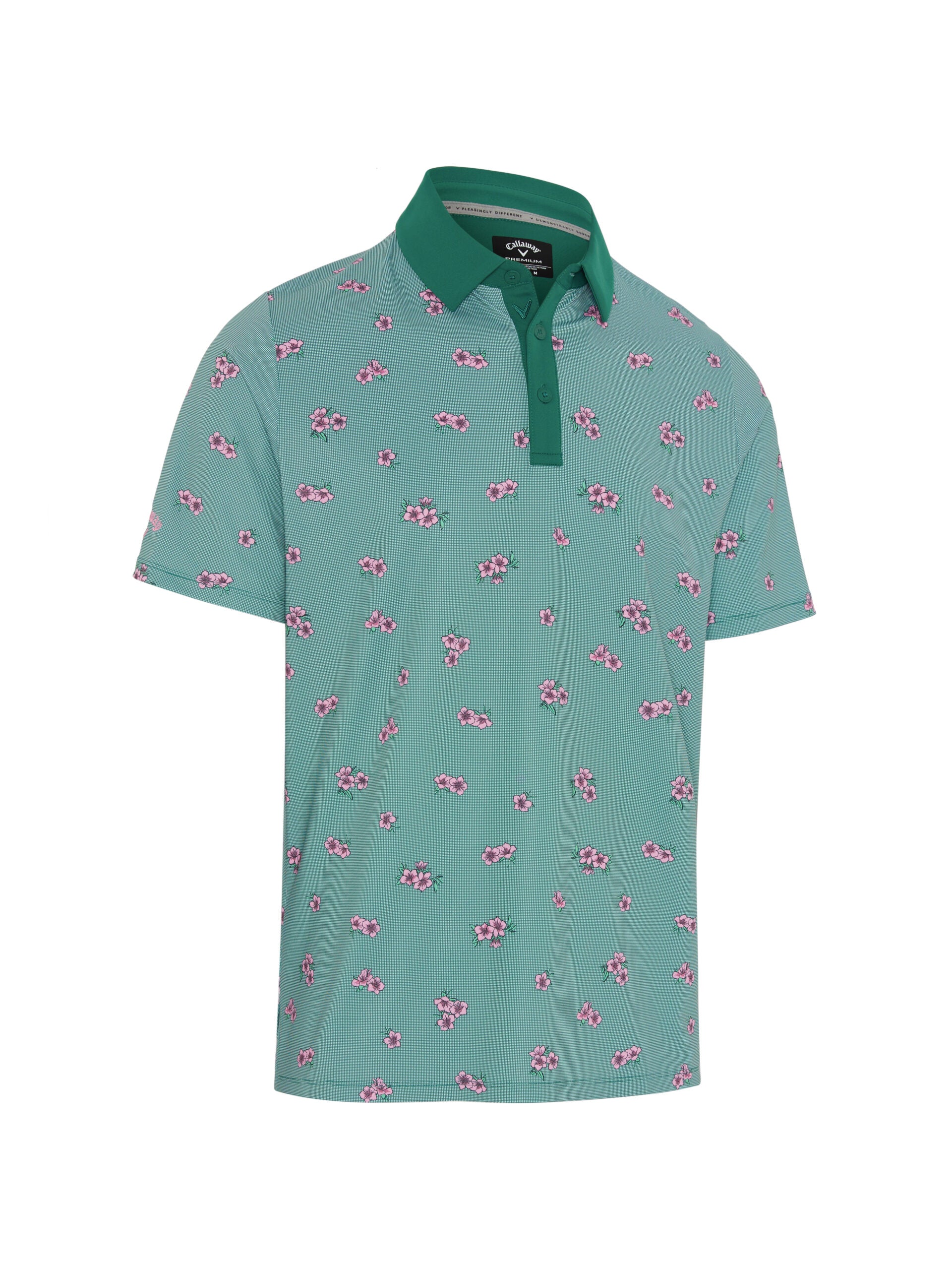 Azalea Gingham Print Polo