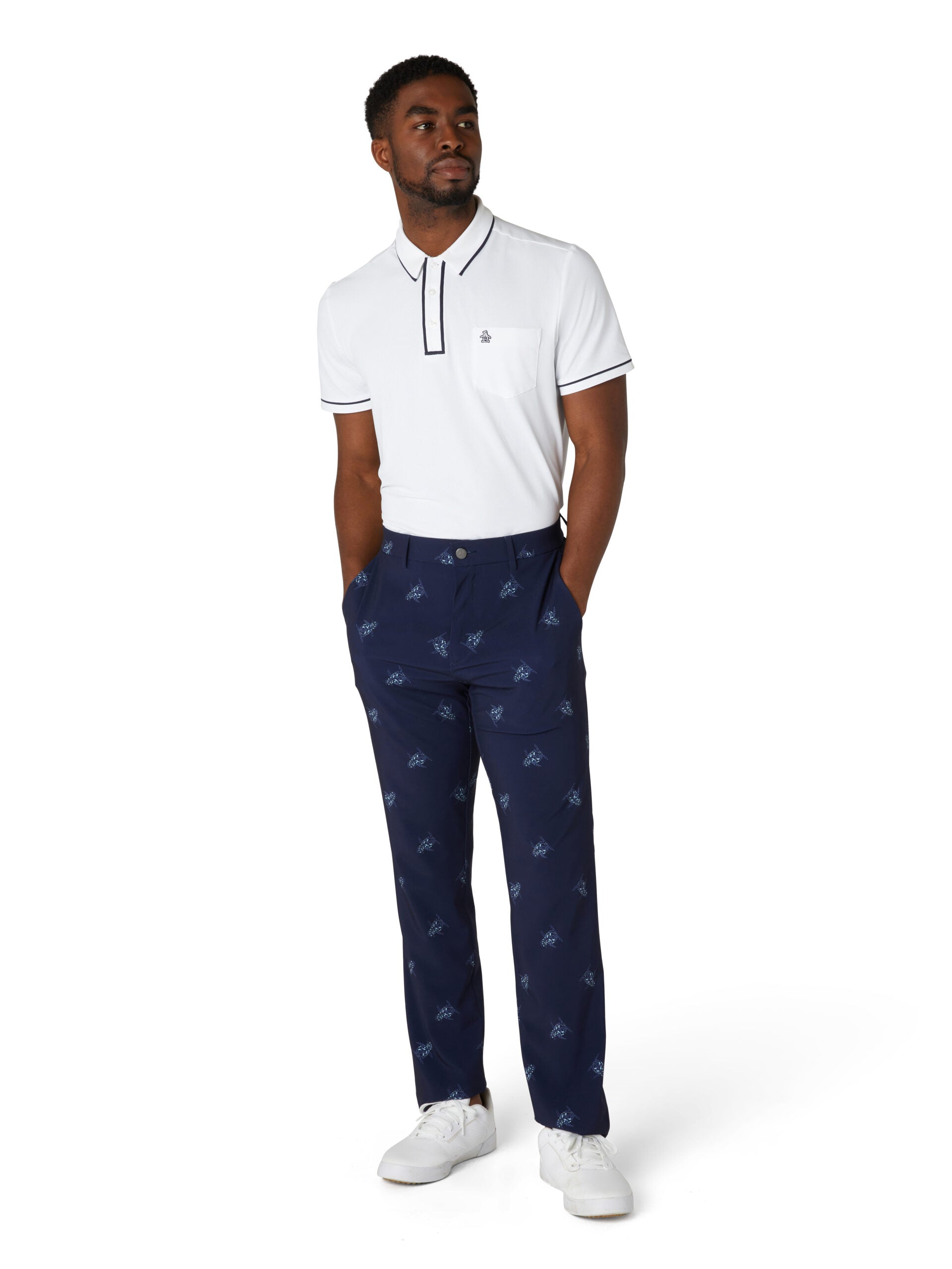 All Over 60’s Floral Pete Print Golf