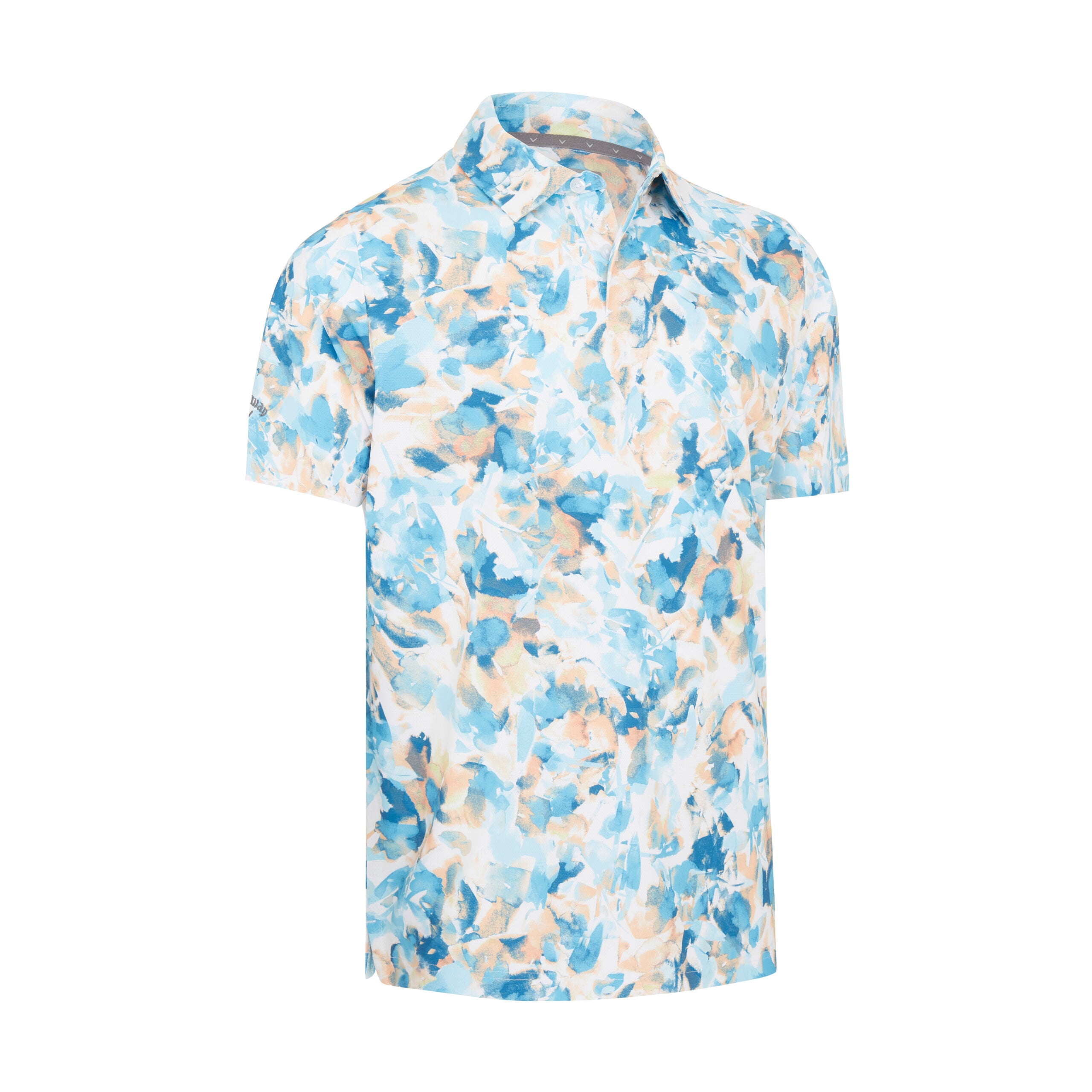 X-Ray Floral Print Polo