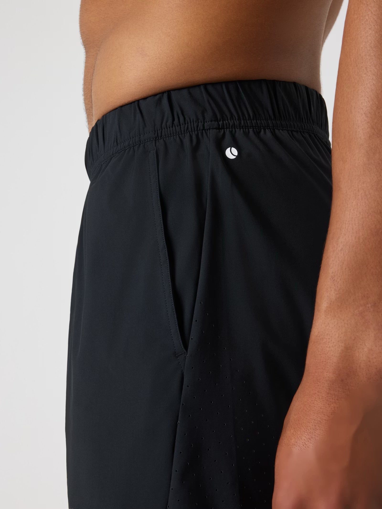 Golf Sports Shorts 8" Musta