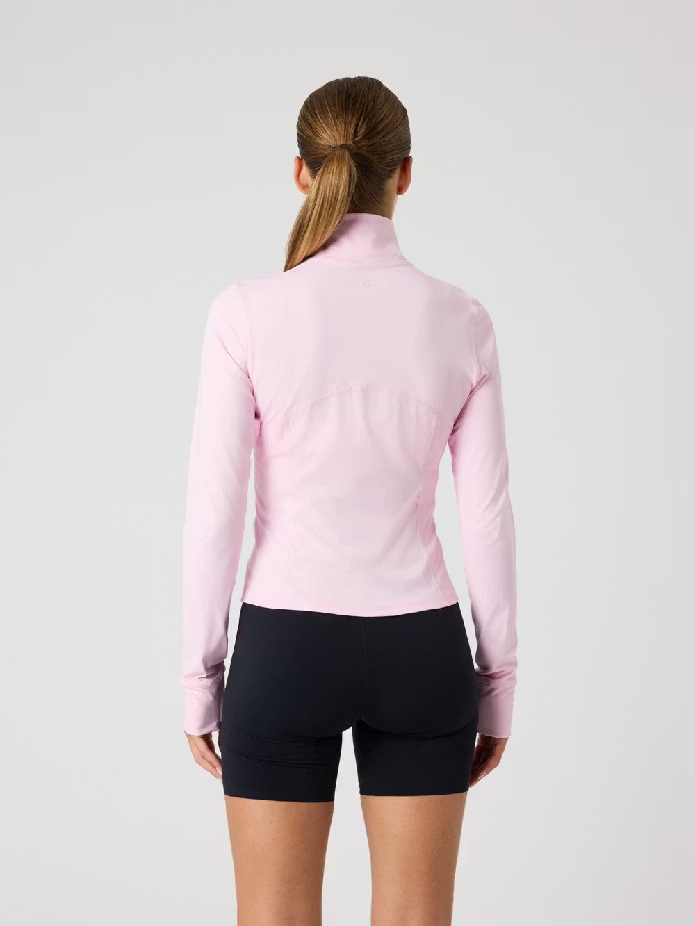 Borg Soft Zip Midlayer Pink