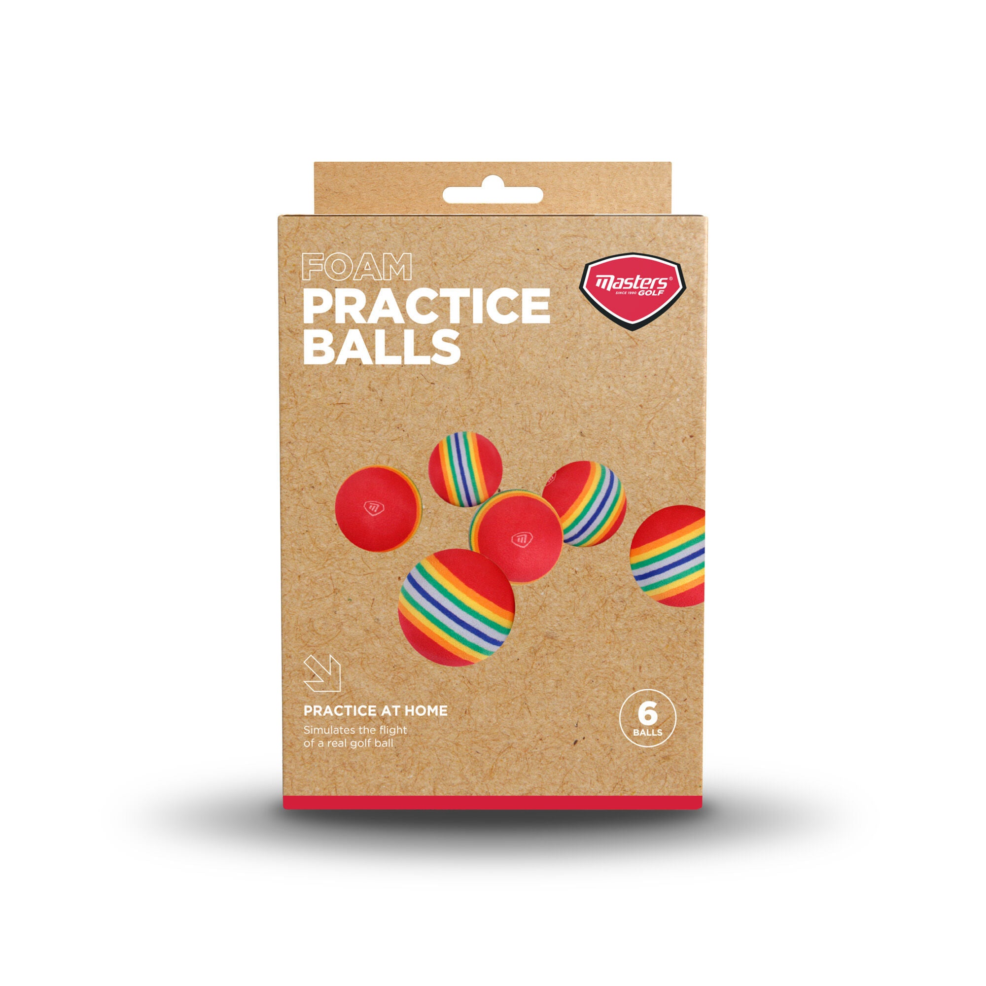 Foam Practice Balls pack of 6