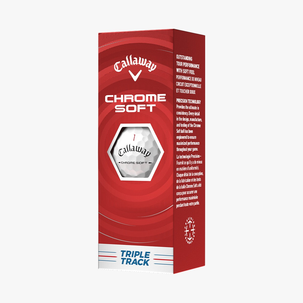 Chrome Soft Triple Track -26 Pallotusina