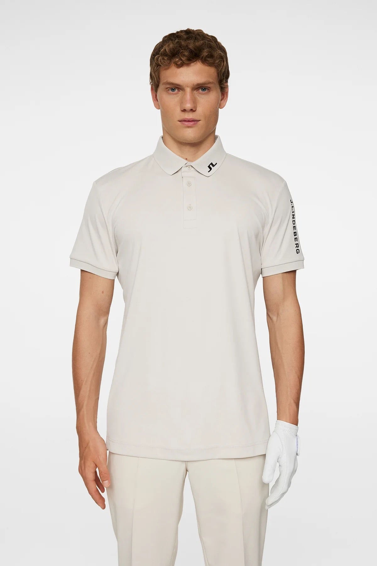 Tour Tech Regular Fit Polo Moon Beam