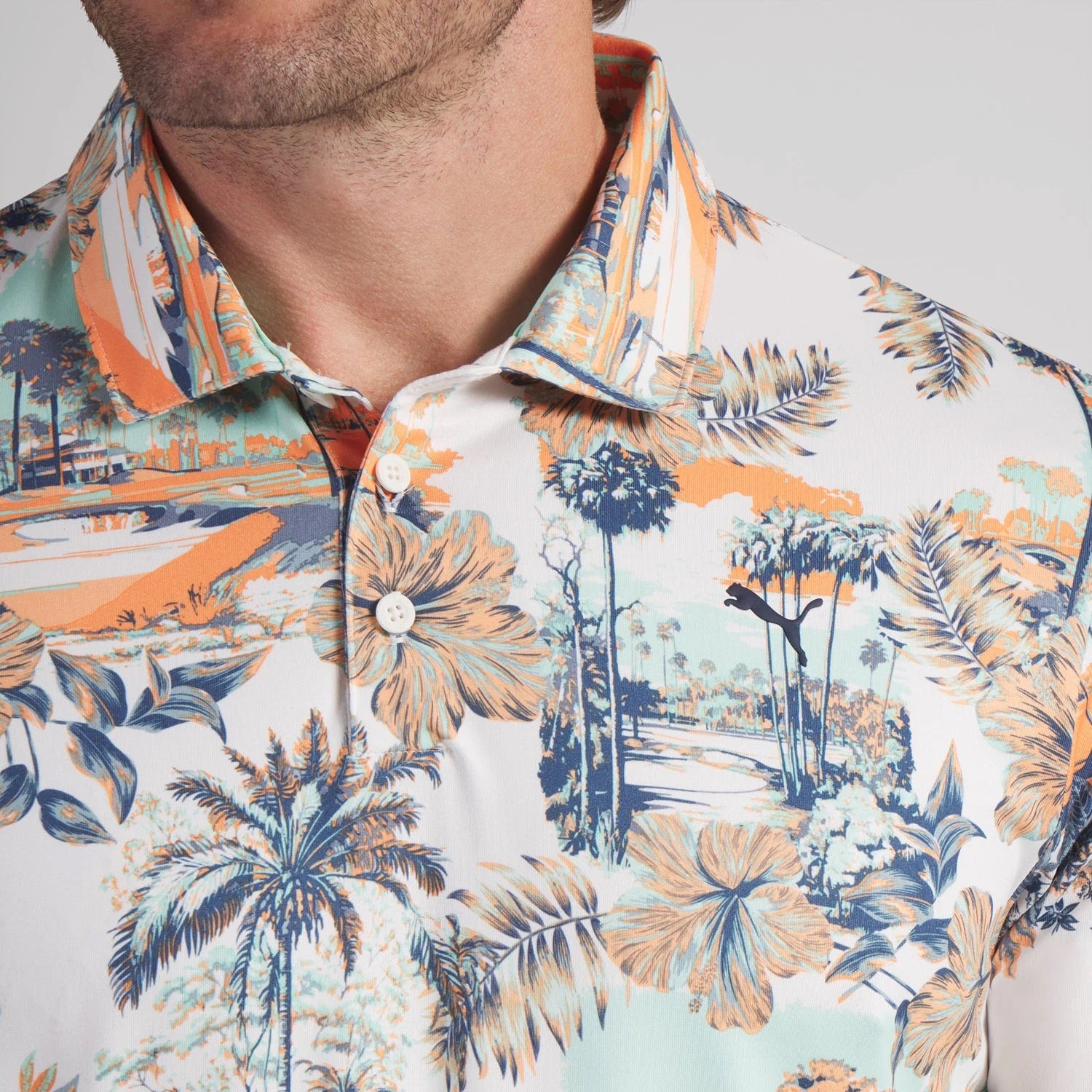 Cloudspun Palm Polo