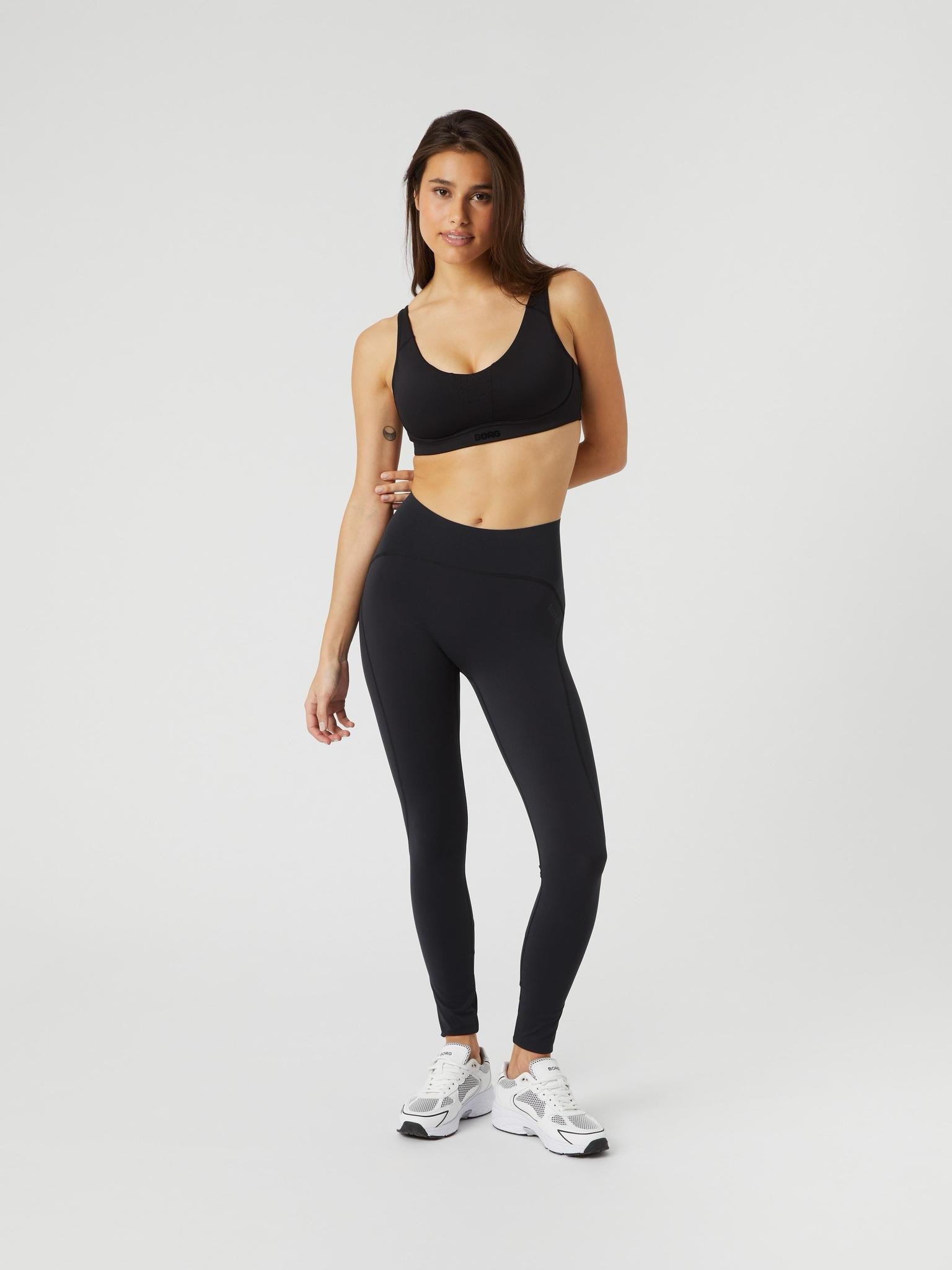 Borg Sleek Tights Musta