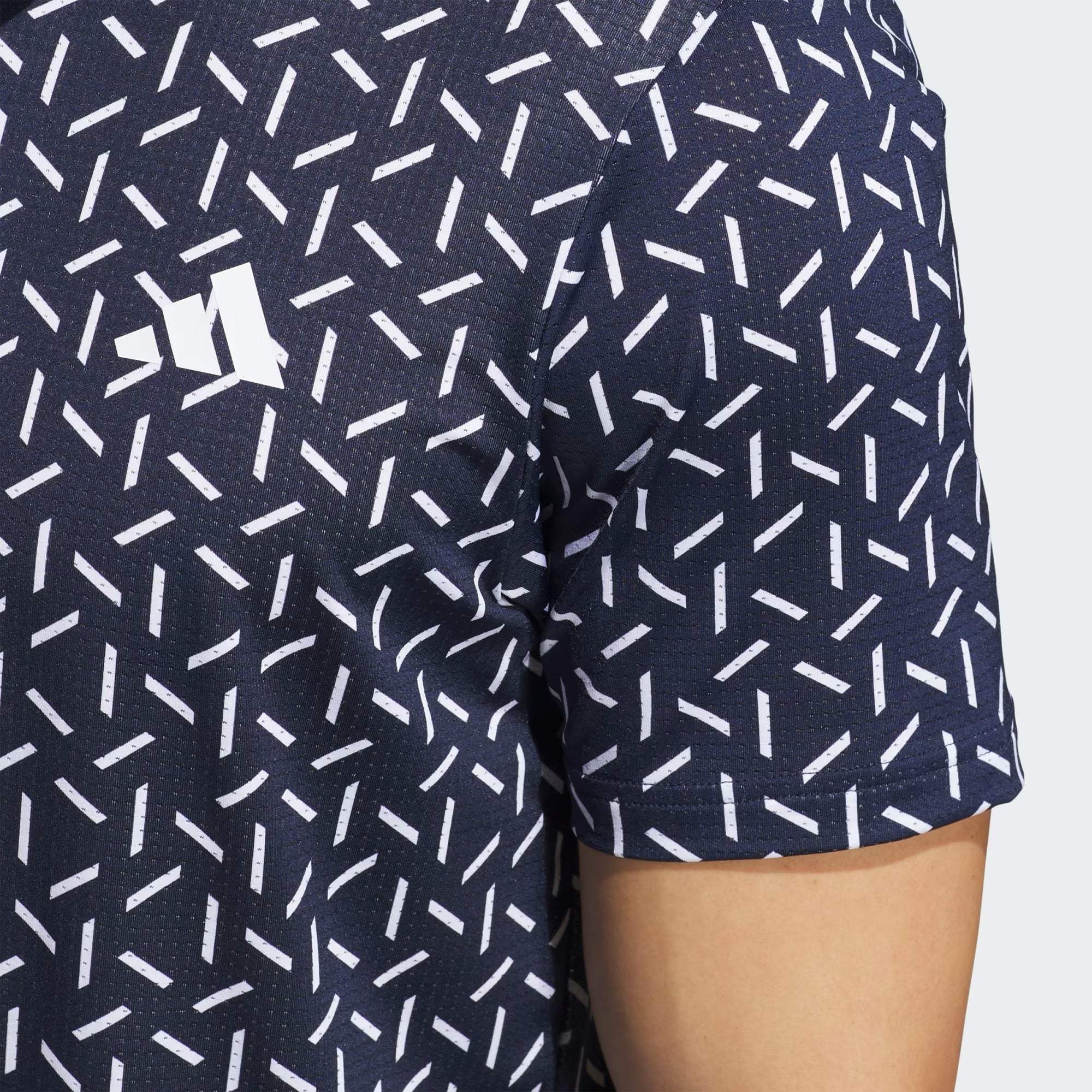 Ultimate365 Mesh Print Climacool Polo Navy