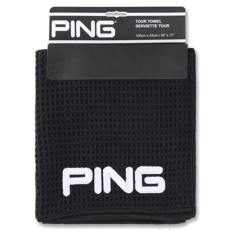 Ping Tour Towel Black