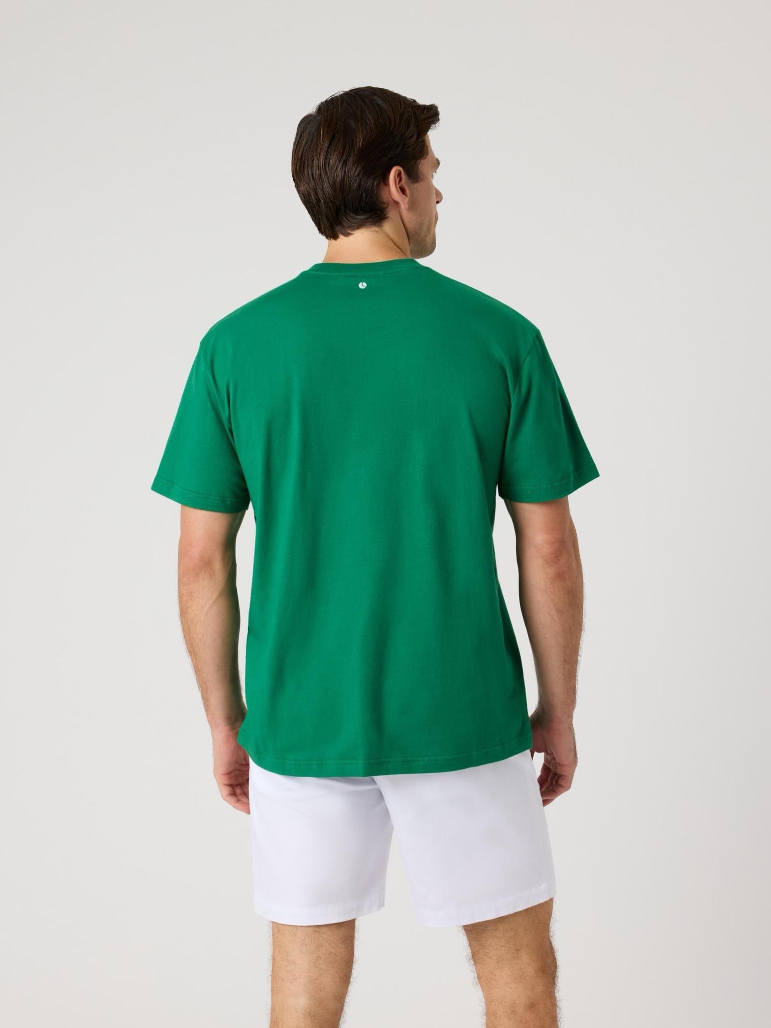 Borg Classic Print T-Shirt Vihreä