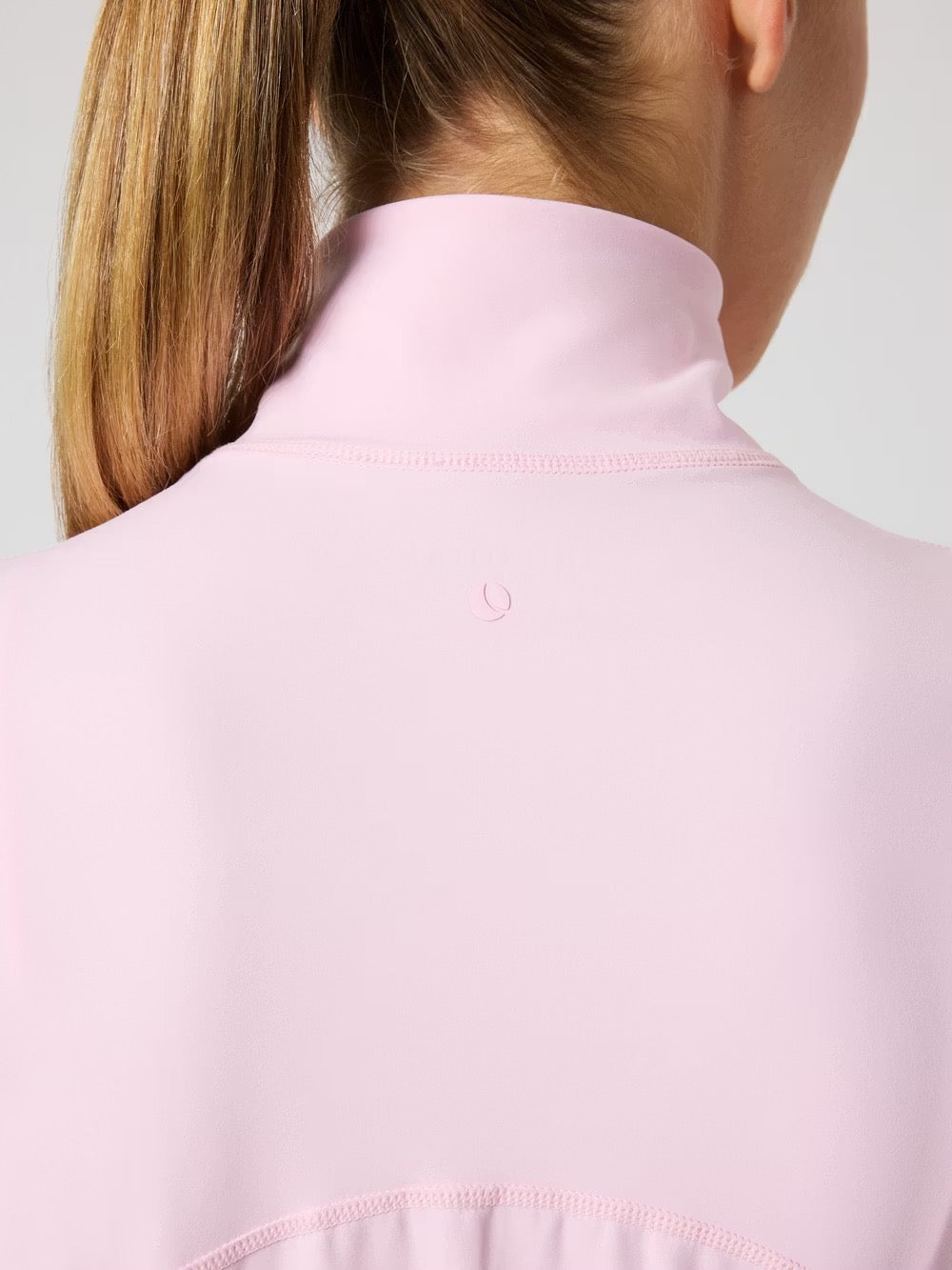 Borg Soft Zip Midlayer Pink
