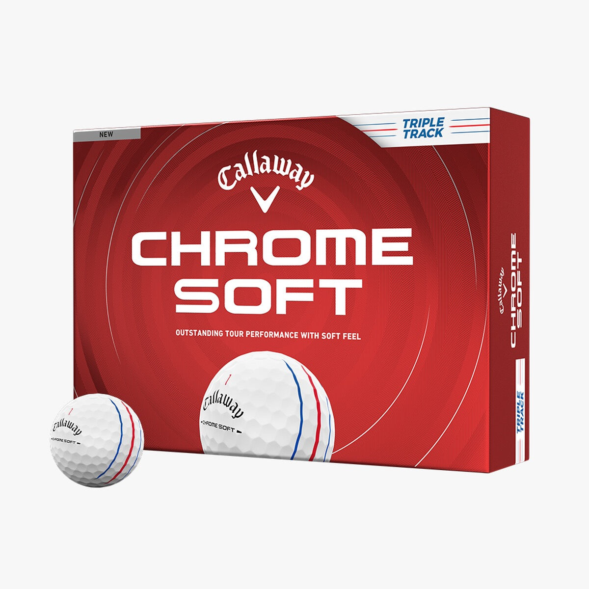 Chrome Soft Triple Track -26 Pallotusina