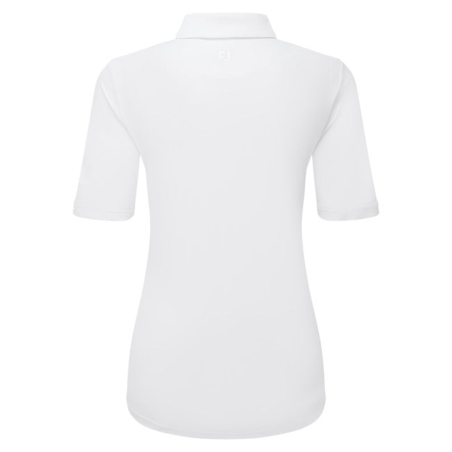 Half Sleeve Ruched Lisle