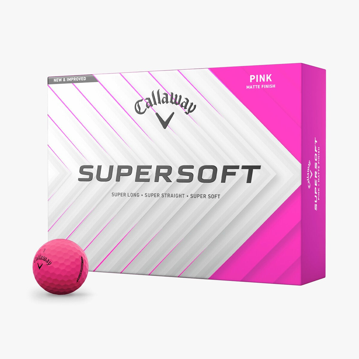 Supersoft Matta Pinkki Pallotusina -25