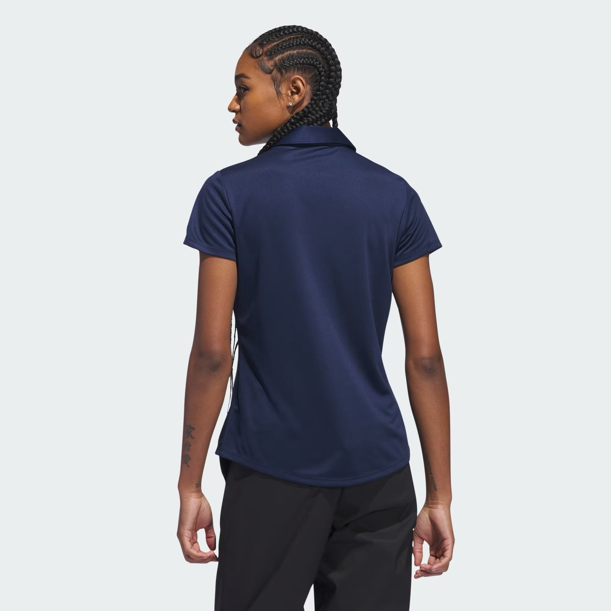 Solid Performance Short Sleeve Polo Navy