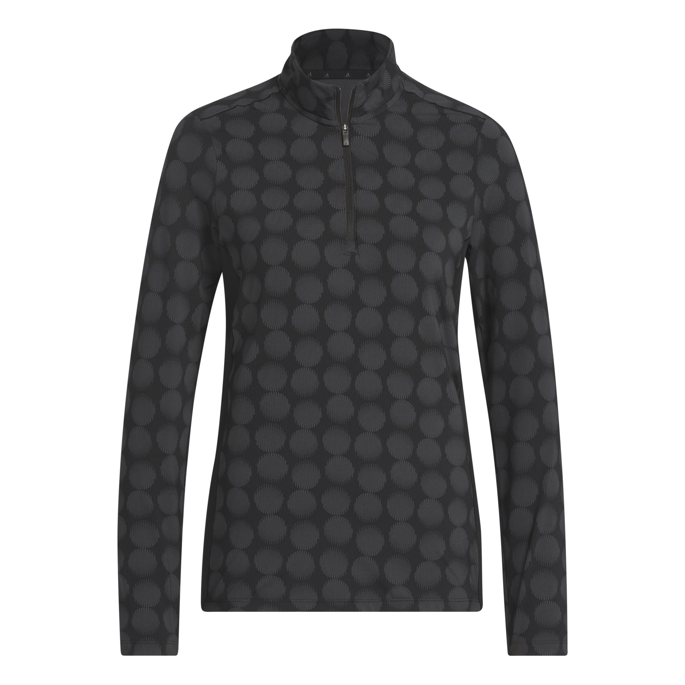 ULTIMATE365 Printed Quarter Zip Musta