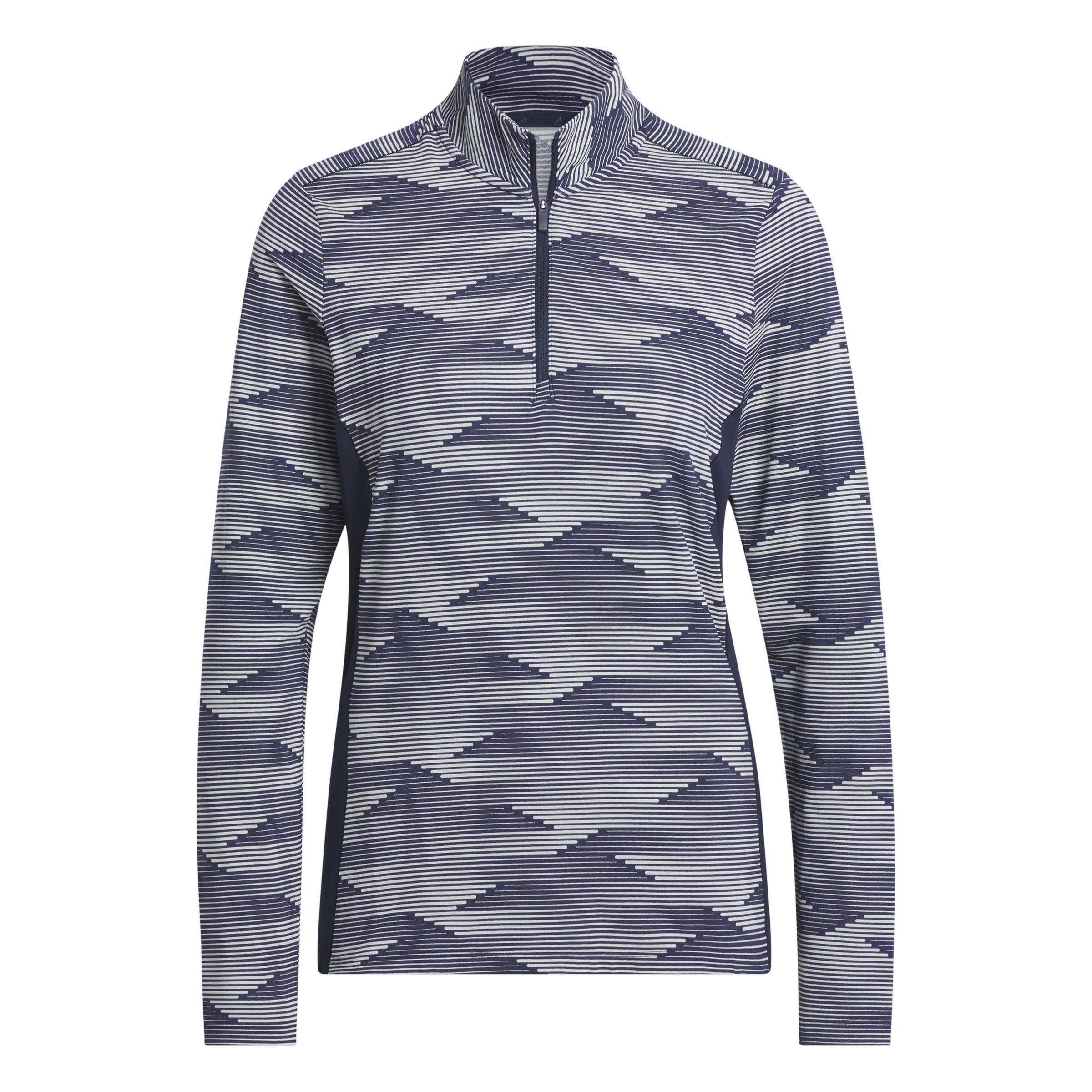 ULTIMATE365 Printed Quarter Zip Navy