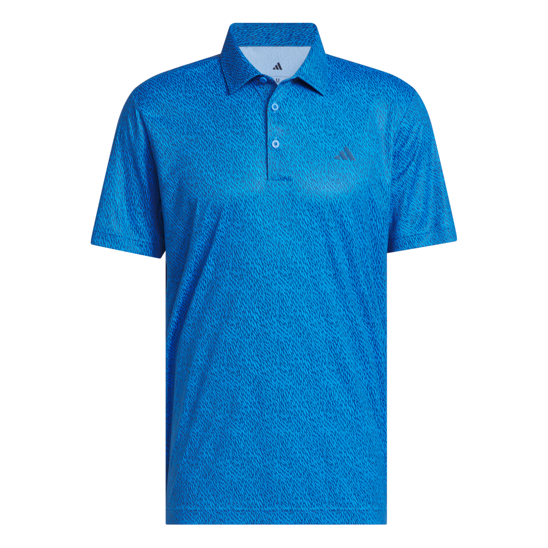 Ultimate365 Feather Print Polo Sininen