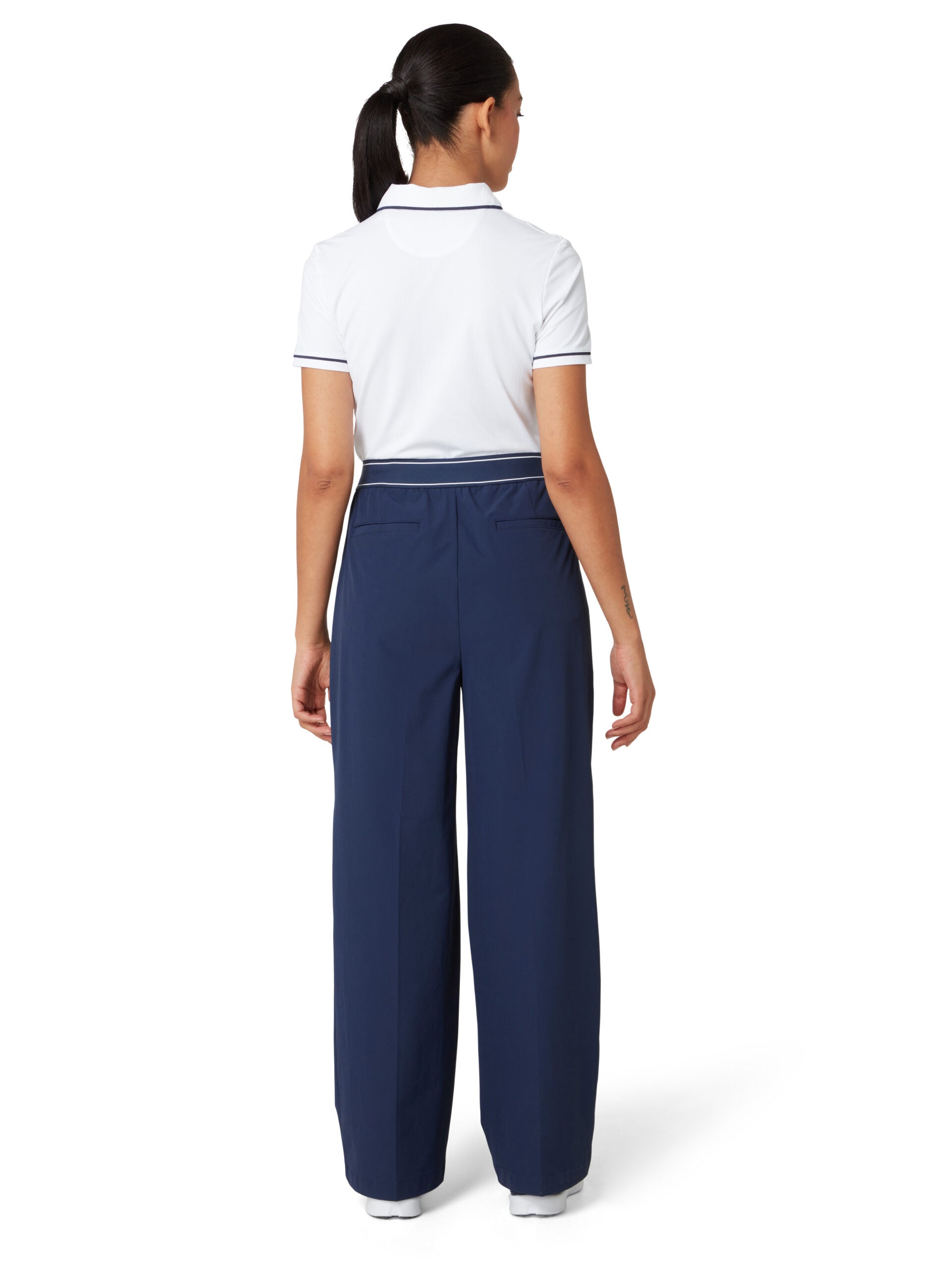 Relaxed Trouser with Elastic Waistband