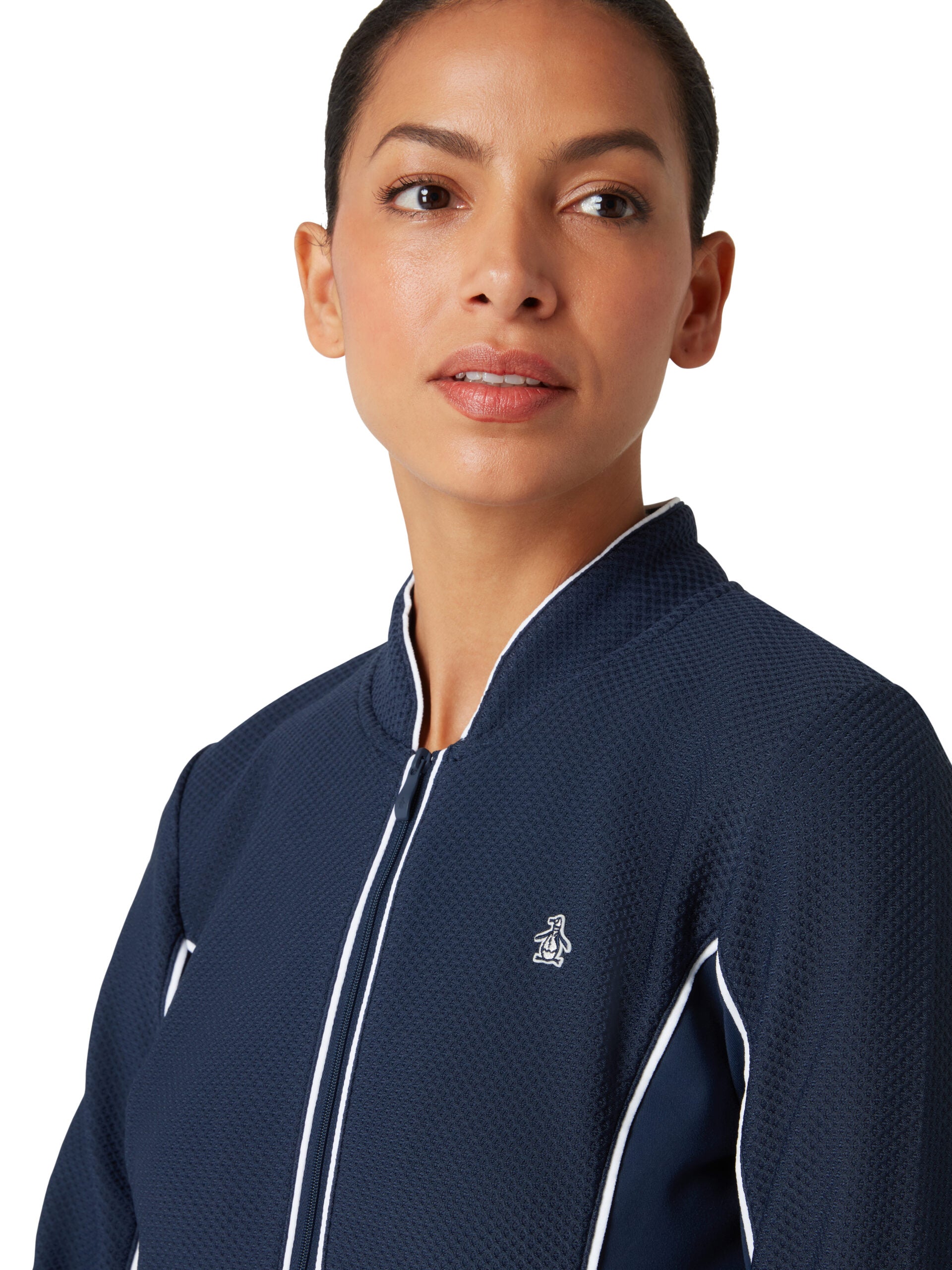 Midweight Long Sleeve Textrured 1/4 Zip