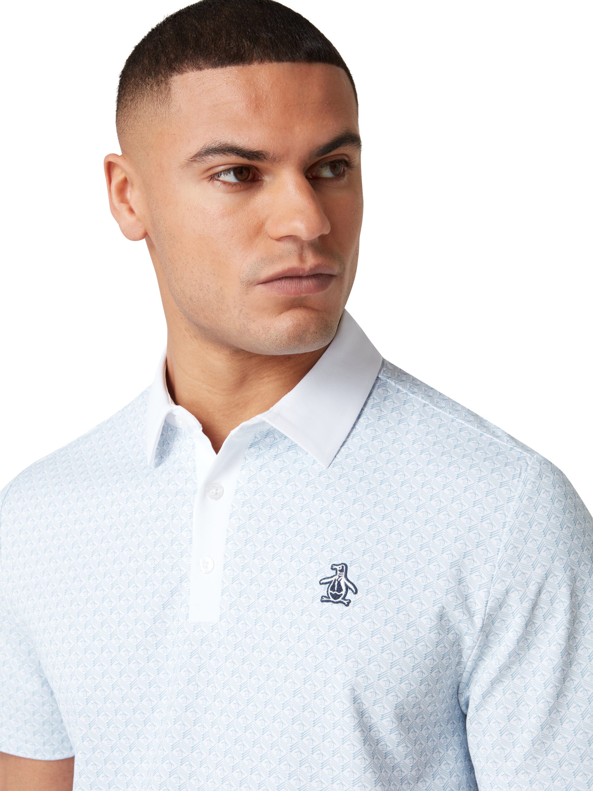 Pete’s Tee Time Polo White
