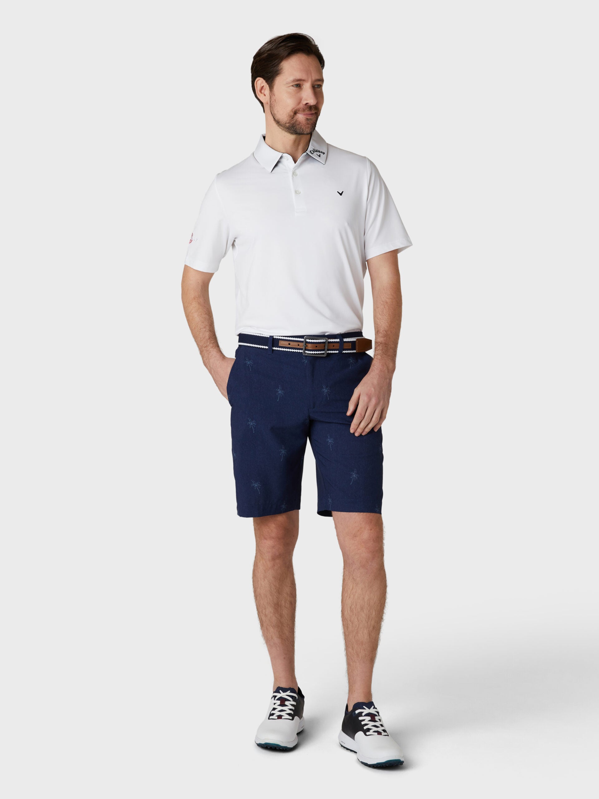 Palm Print Short