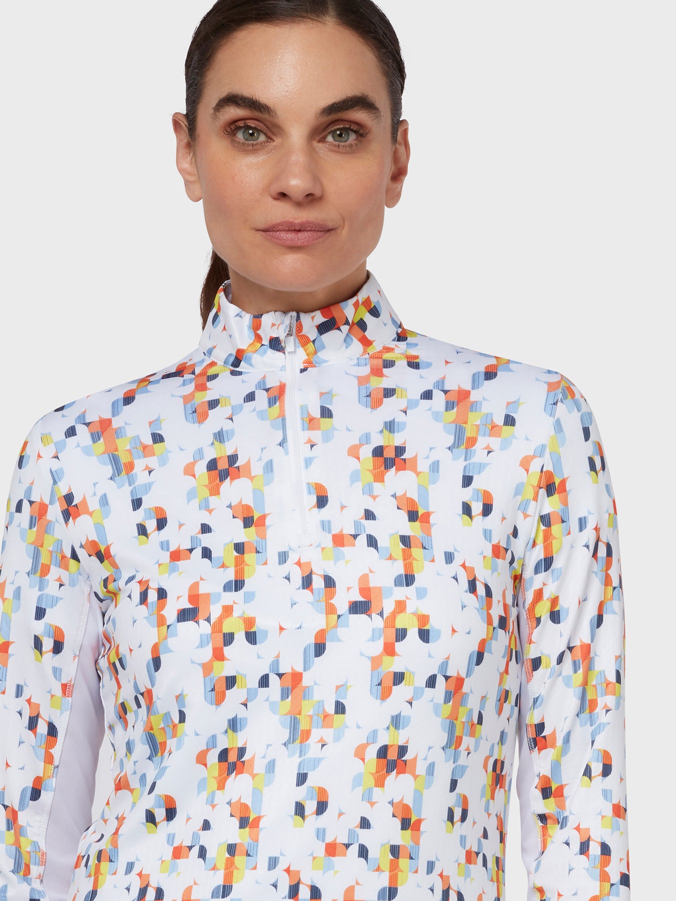 Shift Geo Printed Sun Protection Top