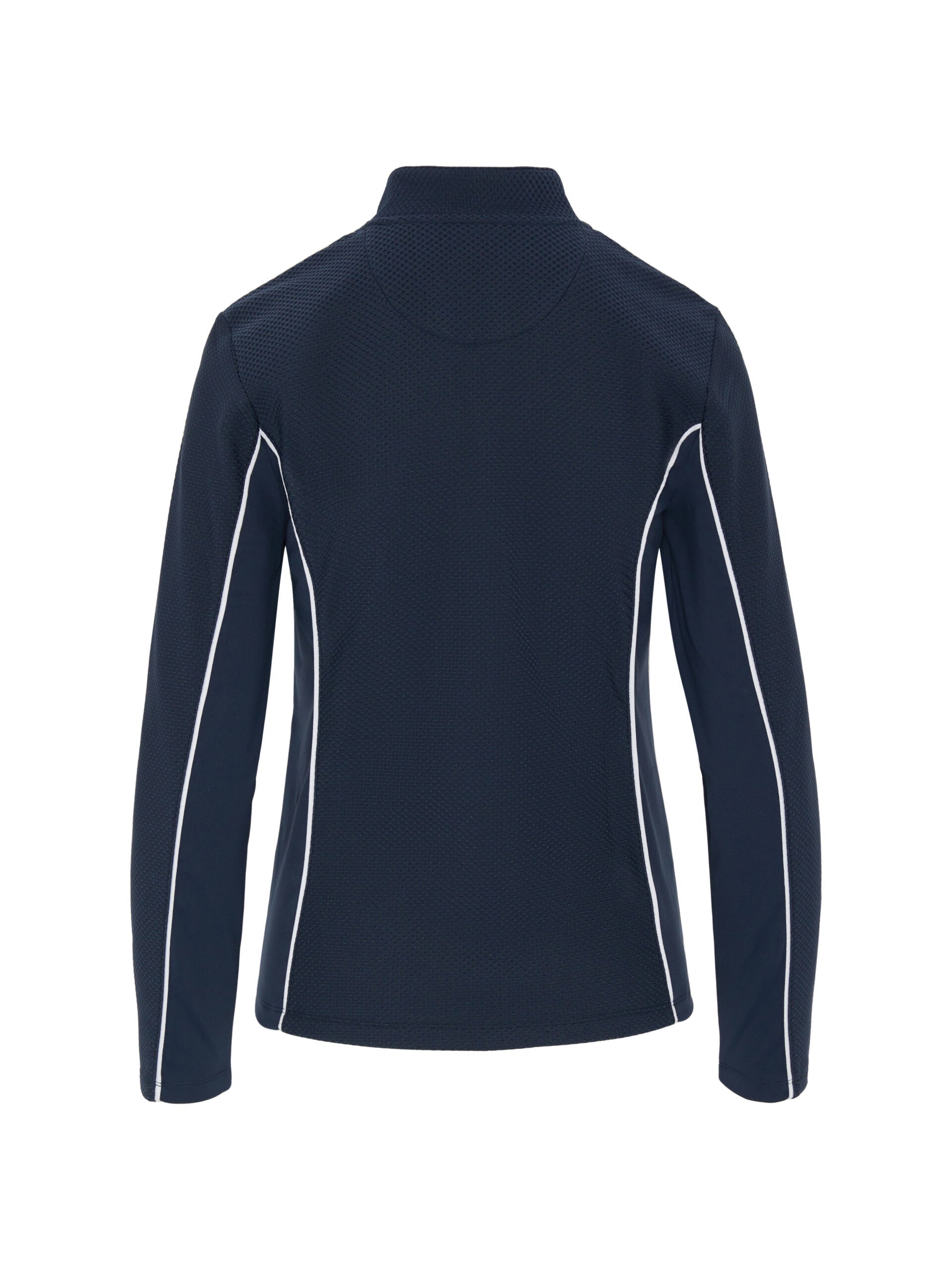 Midweight Long Sleeve Textrured 1/4 Zip