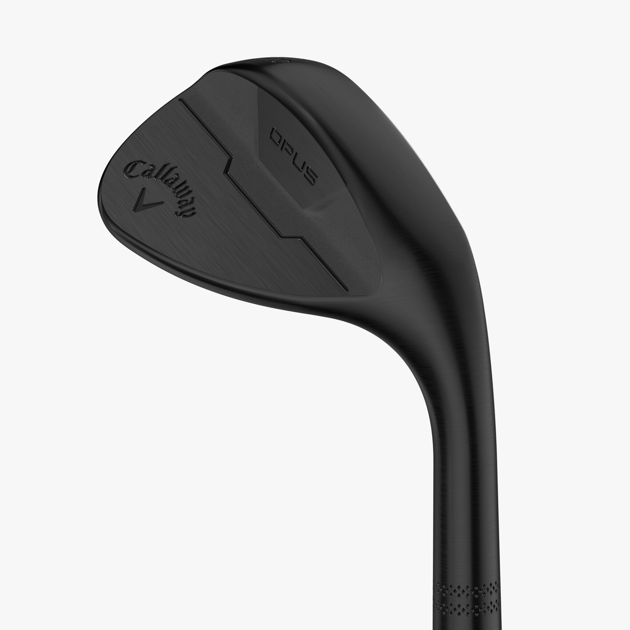Opus Brushed Chrome Wedge Black Shadow (Oikeakätiselle)
