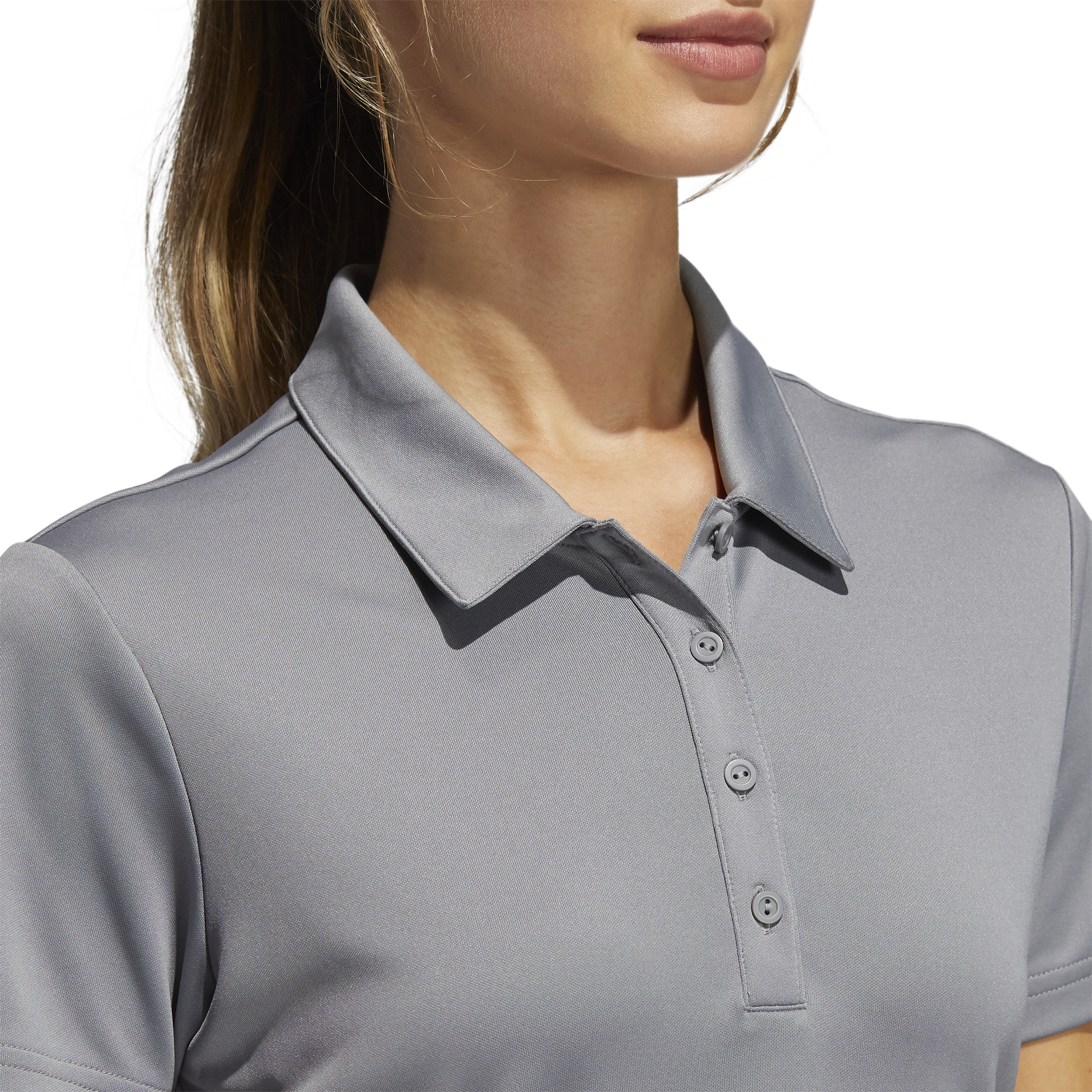 Performance short sleeve polo Harmaa